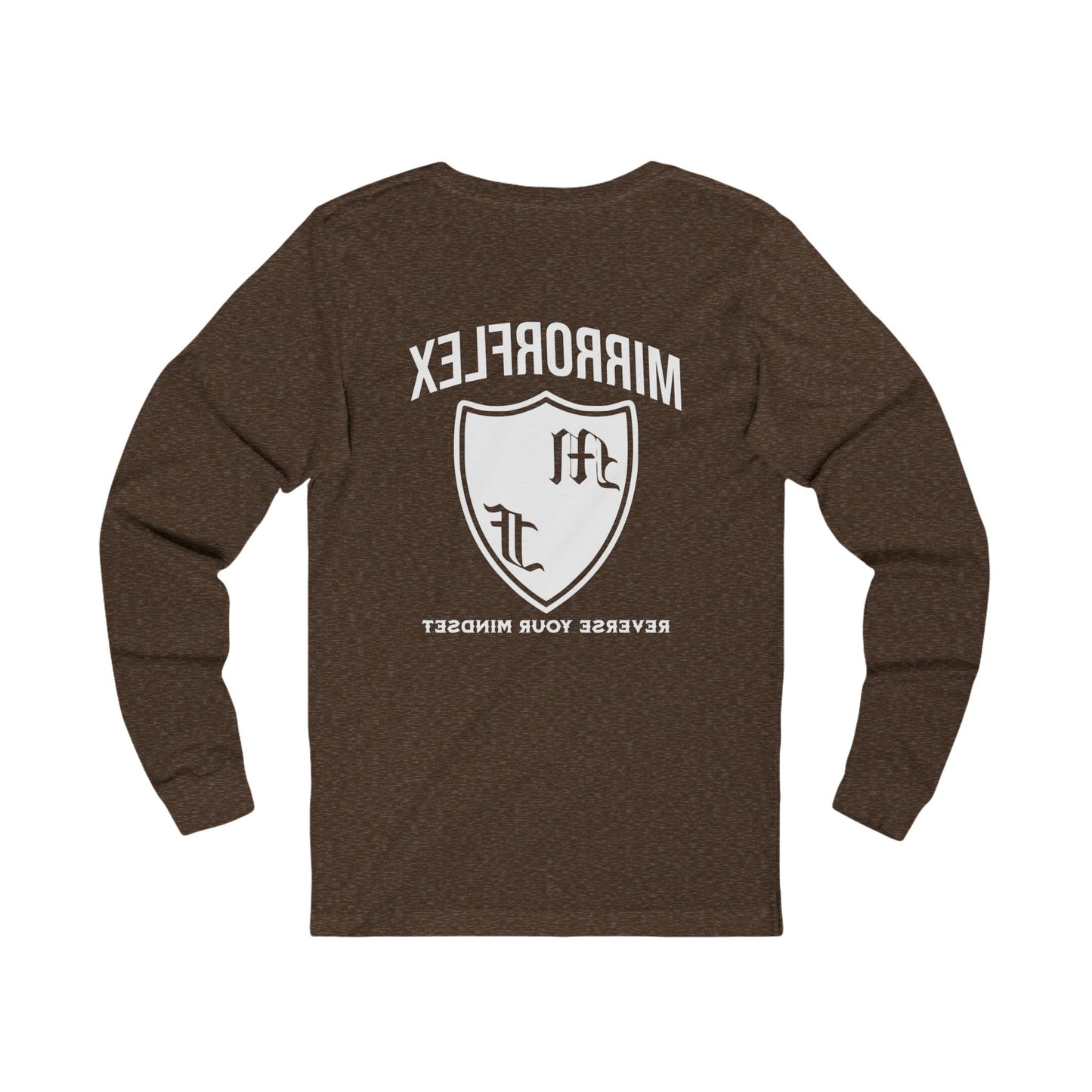 Inspirational Unisex Long Sleeve Tee - "When Times Get Tough" Quote