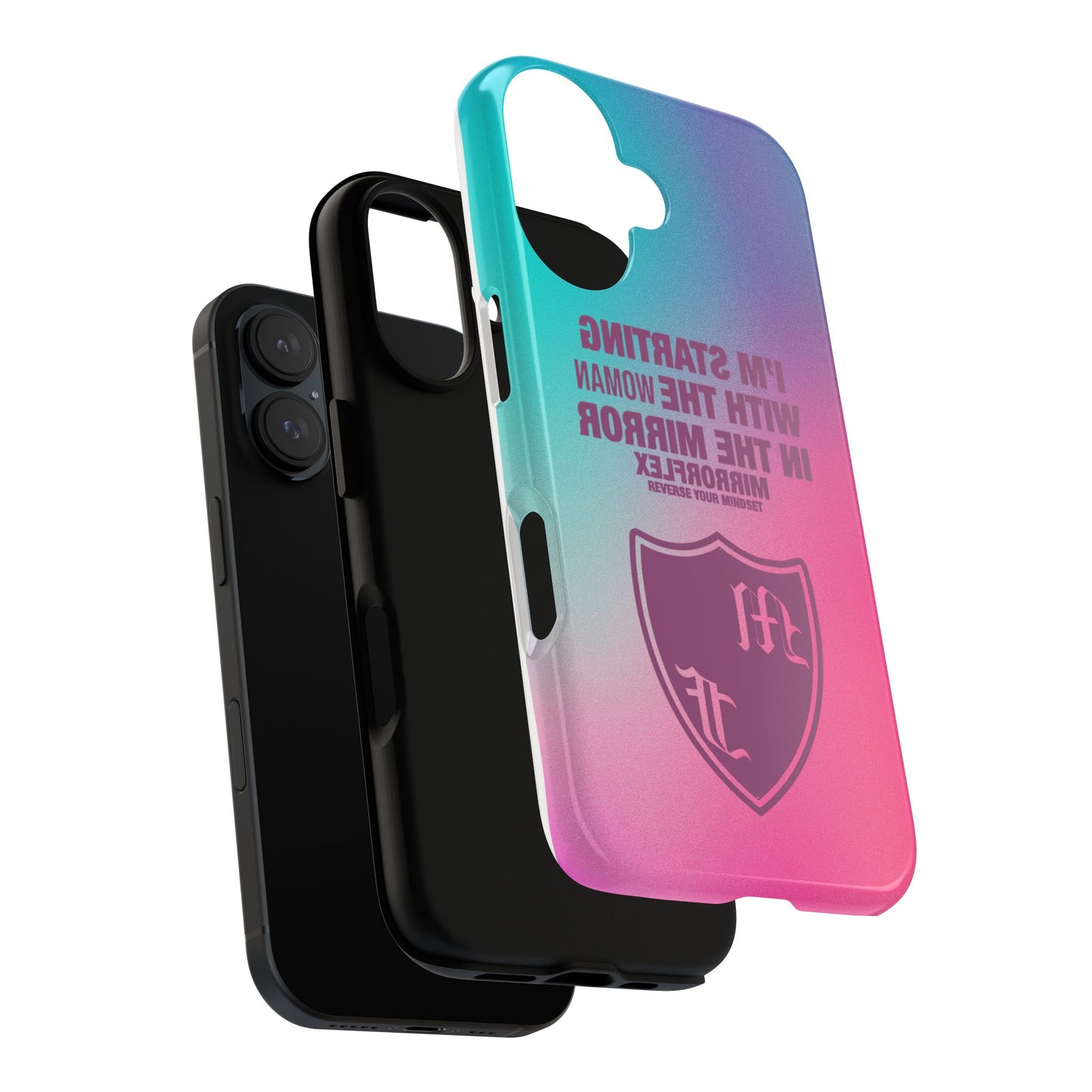 Empowering Phone Case - 'Starting with the Woman in the Mirror' Design