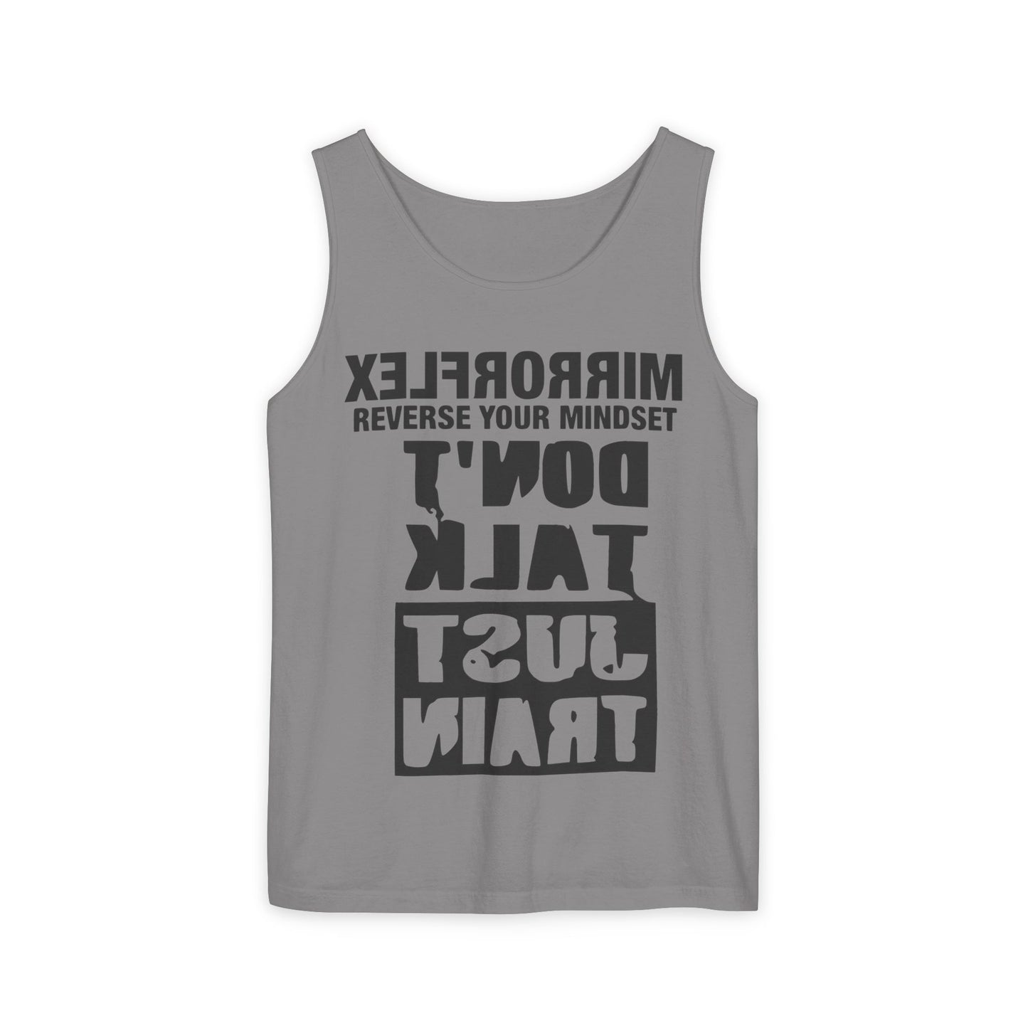 Motivational Unisex Tank Top - 'Reverse Your Mindset'