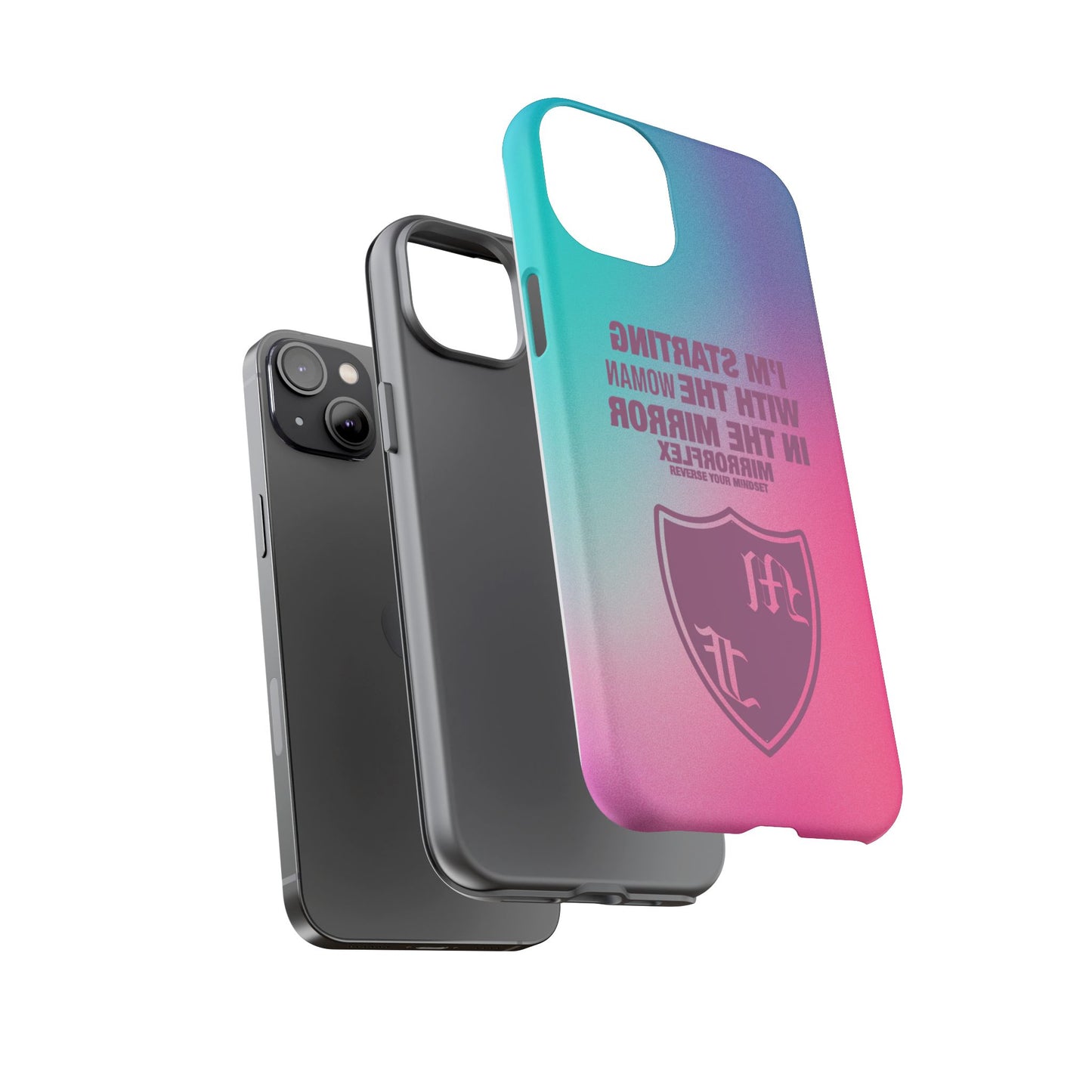 Empowering Phone Case - 'Starting with the Woman in the Mirror' Design