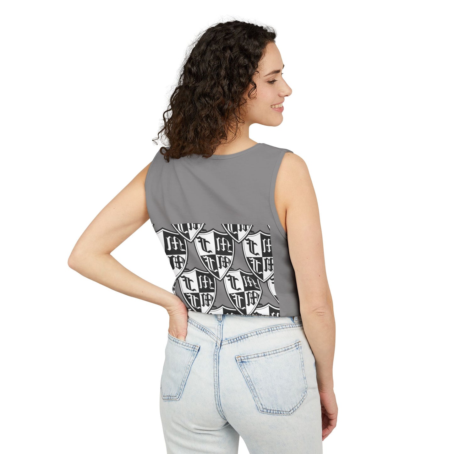Unisex Garment-Dyed Tank Top - 'I Came to Win' Motivational Gym Wear
