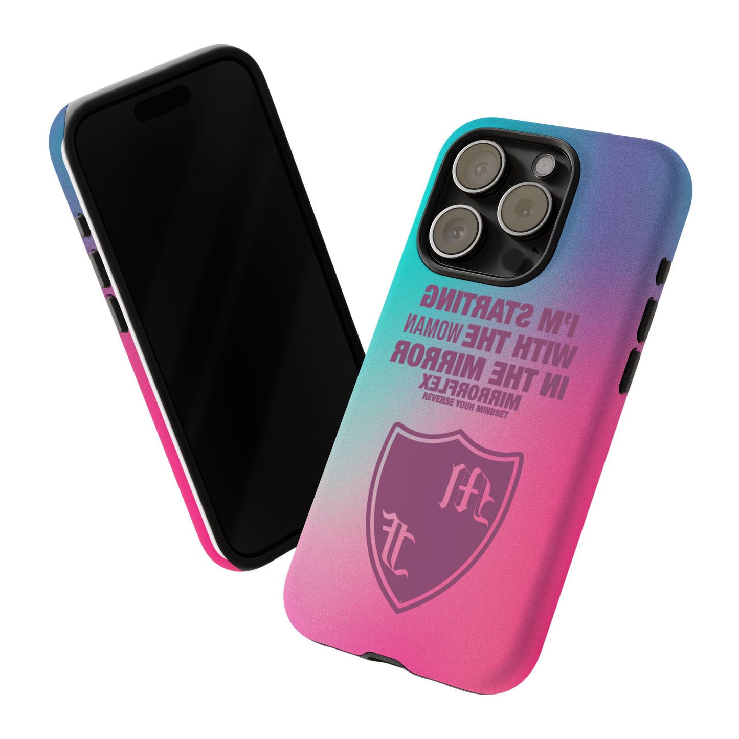 Empowering Phone Case - 'Starting with the Woman in the Mirror' Design