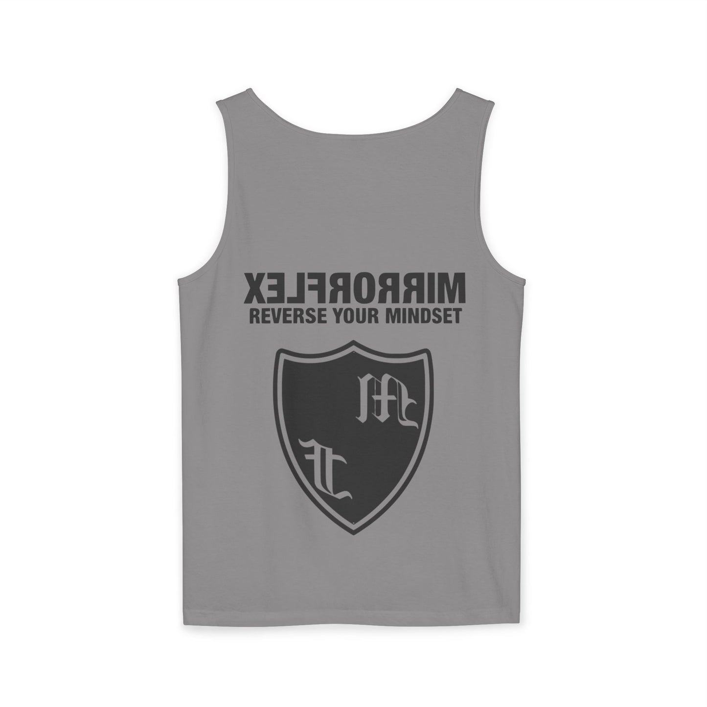Motivational Unisex Tank Top - 'Reverse Your Mindset'