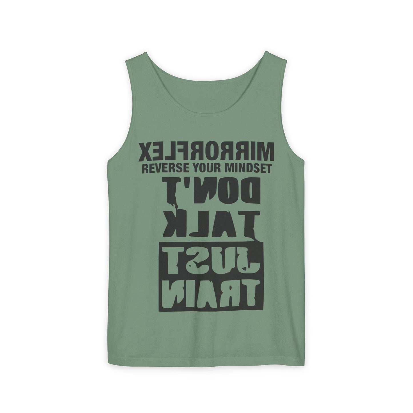 Motivational Unisex Tank Top - 'Reverse Your Mindset'