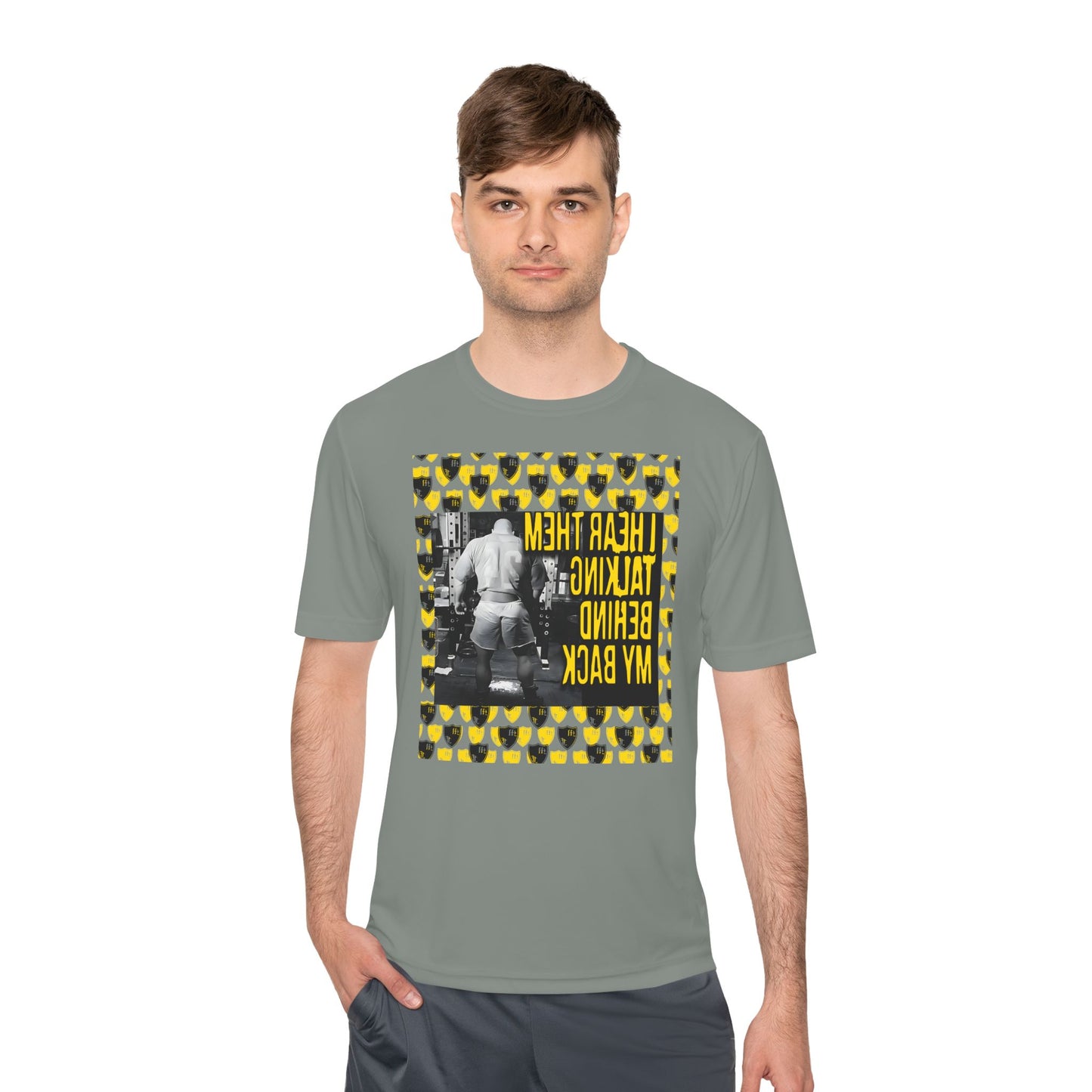 Motivational Unisex Moisture Wicking Tee - Workout & Fitness Gear