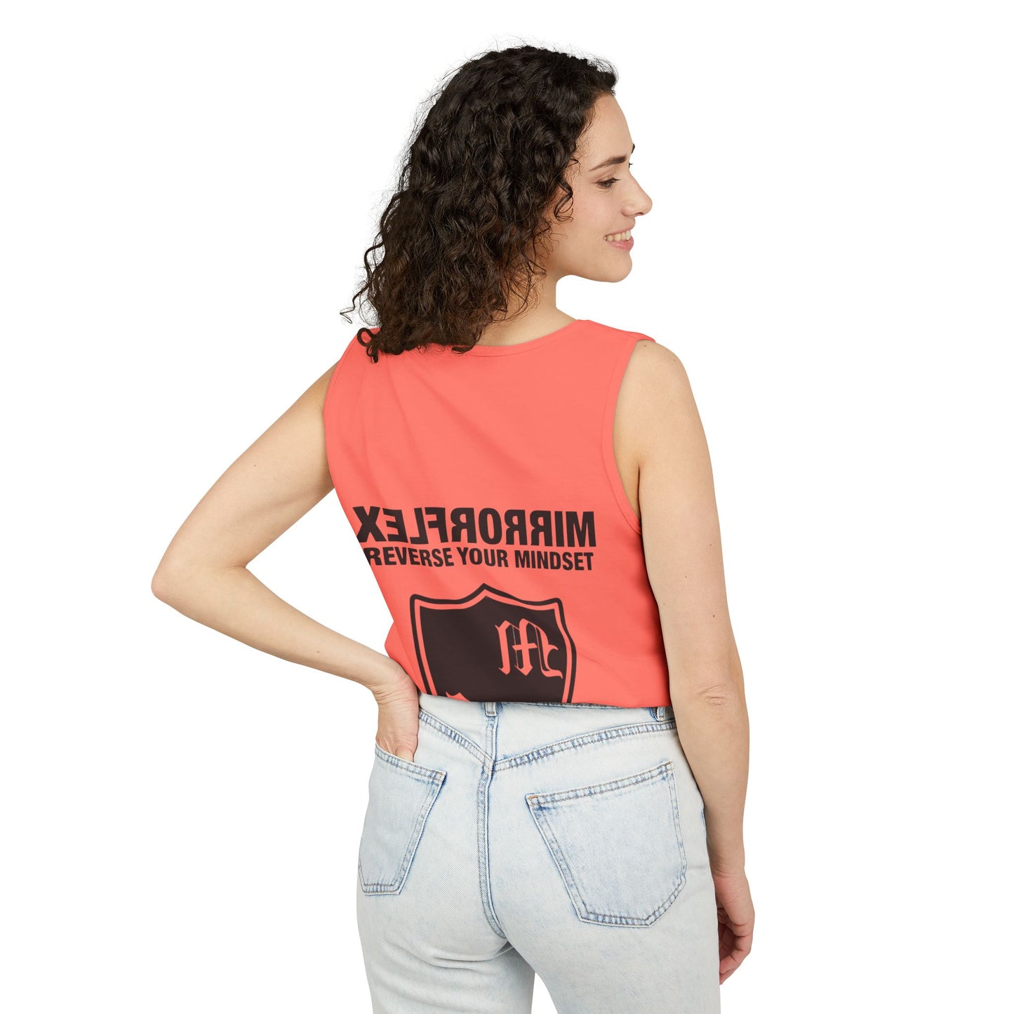 Motivational Unisex Tank Top - 'Reverse Your Mindset'