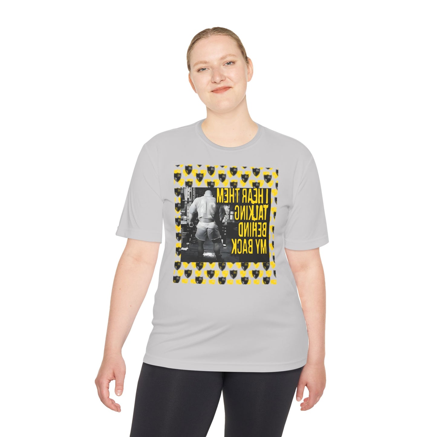 Motivational Unisex Moisture Wicking Tee - Workout & Fitness Gear