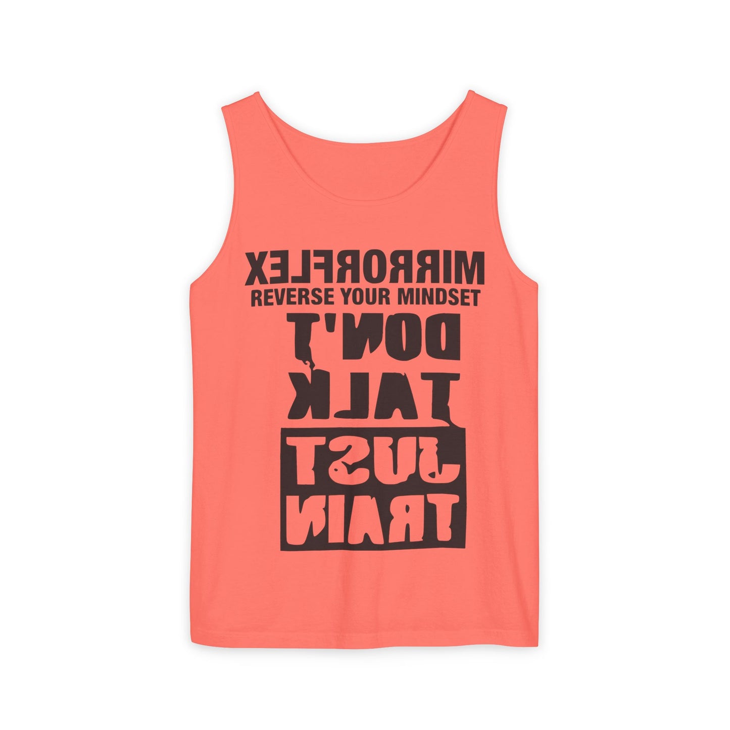Motivational Unisex Tank Top - 'Reverse Your Mindset'