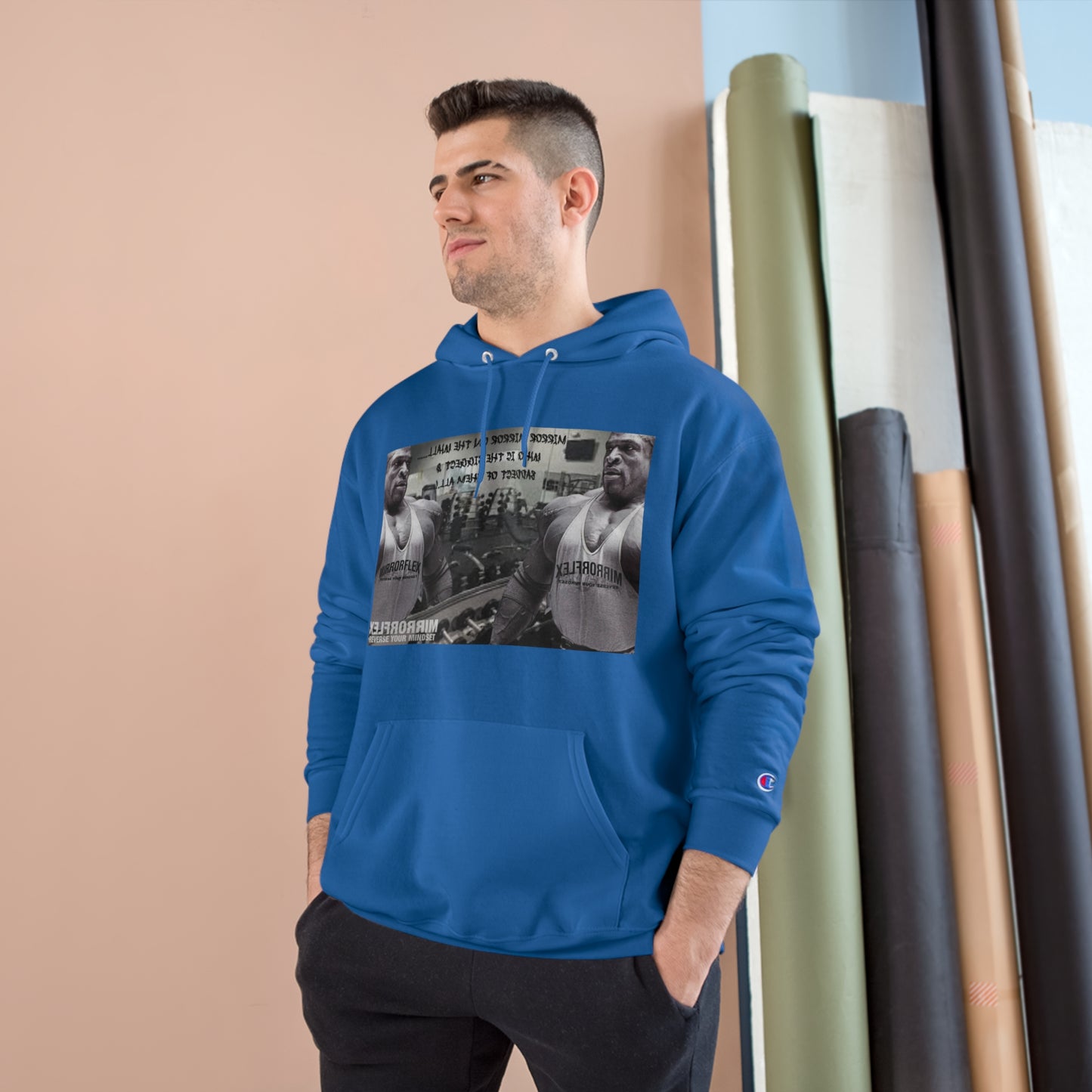 Motivational Champion Hoodie - Inspired by Strength and Determination