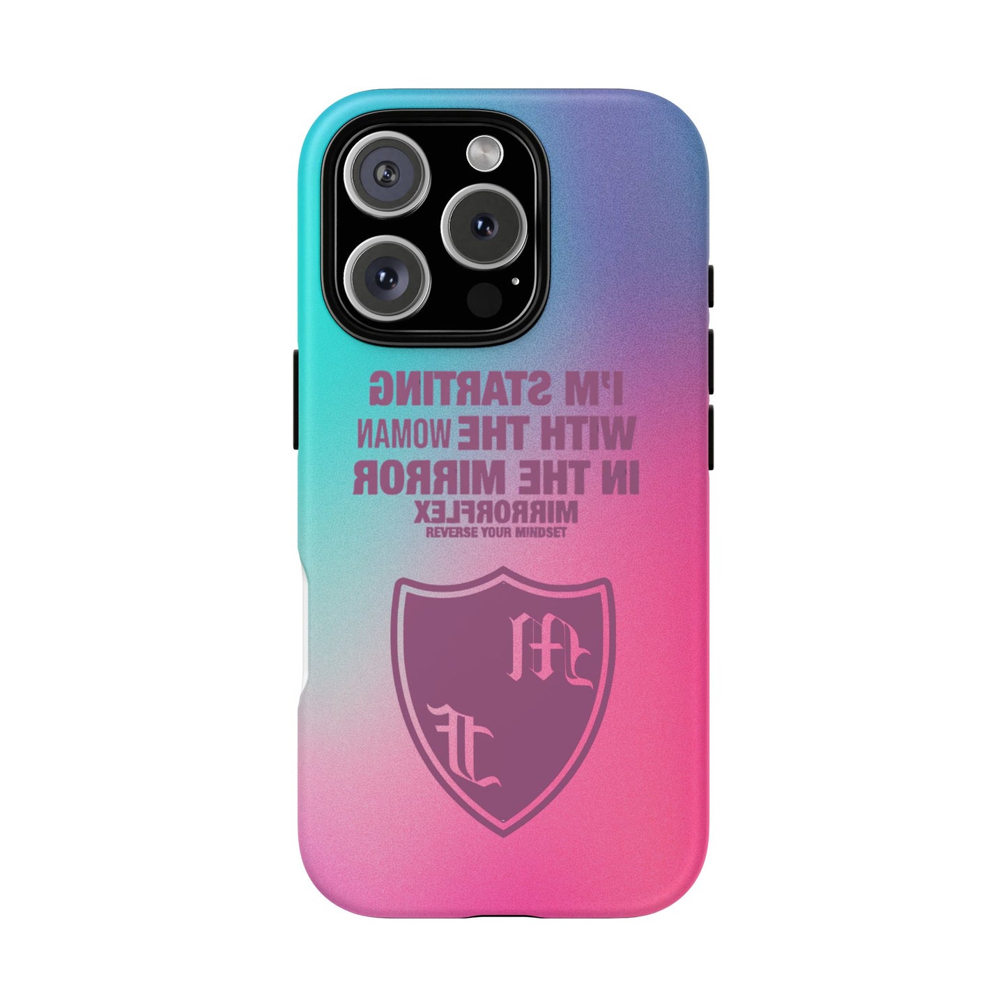 Empowering Phone Case - 'Starting with the Woman in the Mirror' Design