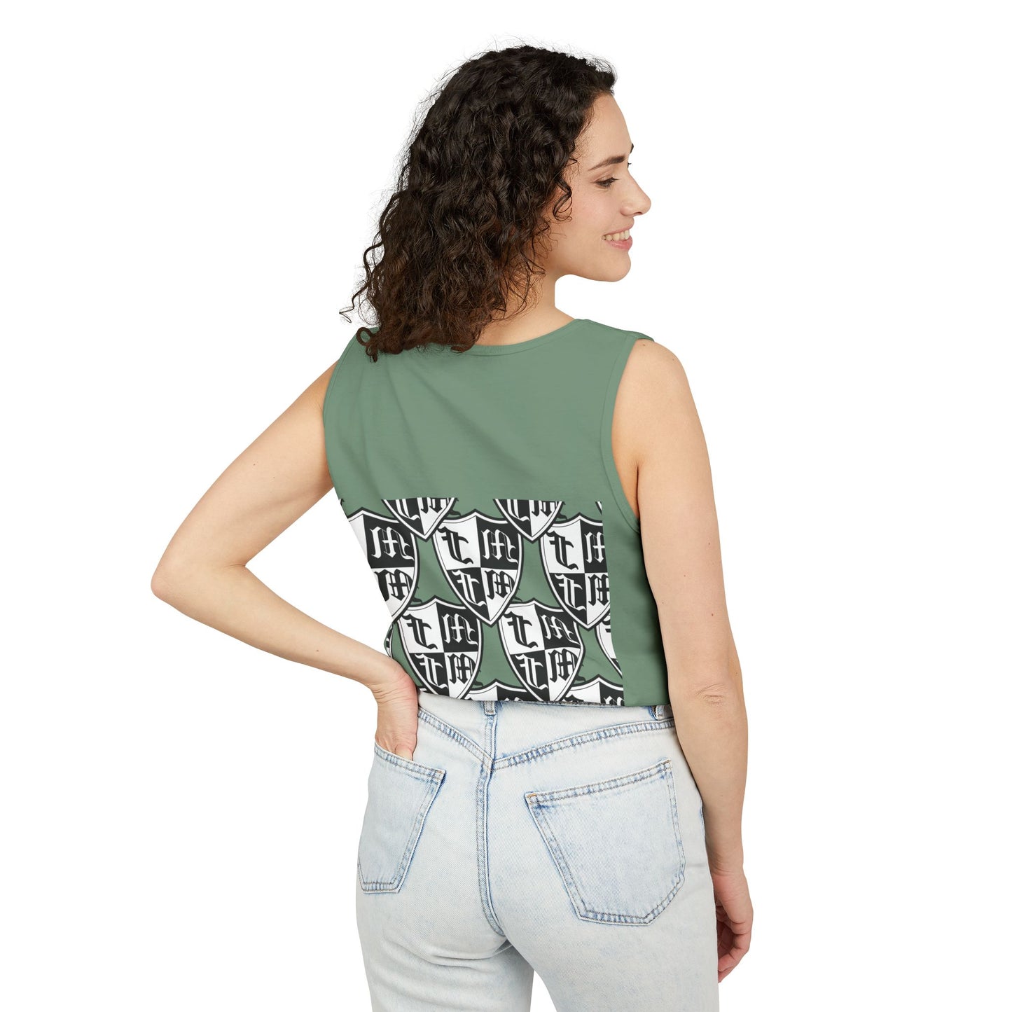 Unisex Garment-Dyed Tank Top - 'I Came to Win' Motivational Gym Wear