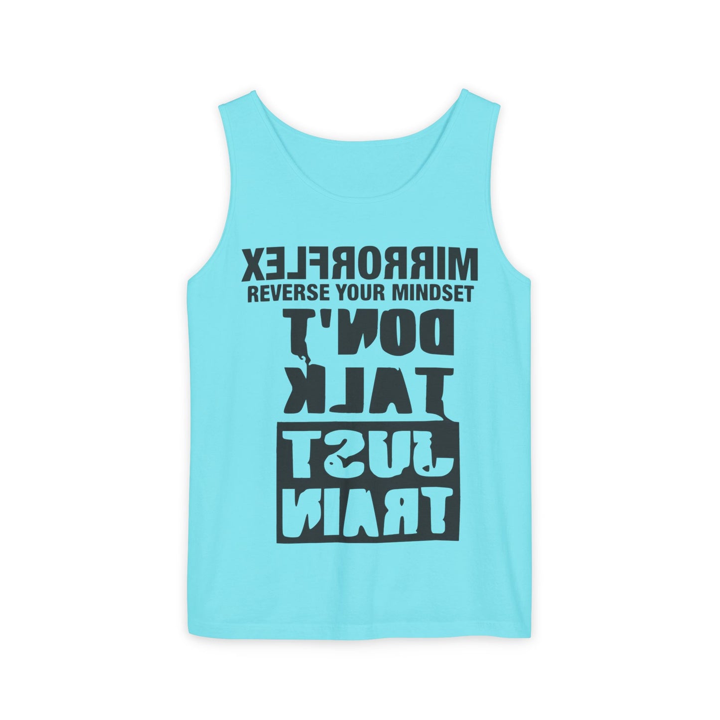 Motivational Unisex Tank Top - 'Reverse Your Mindset'