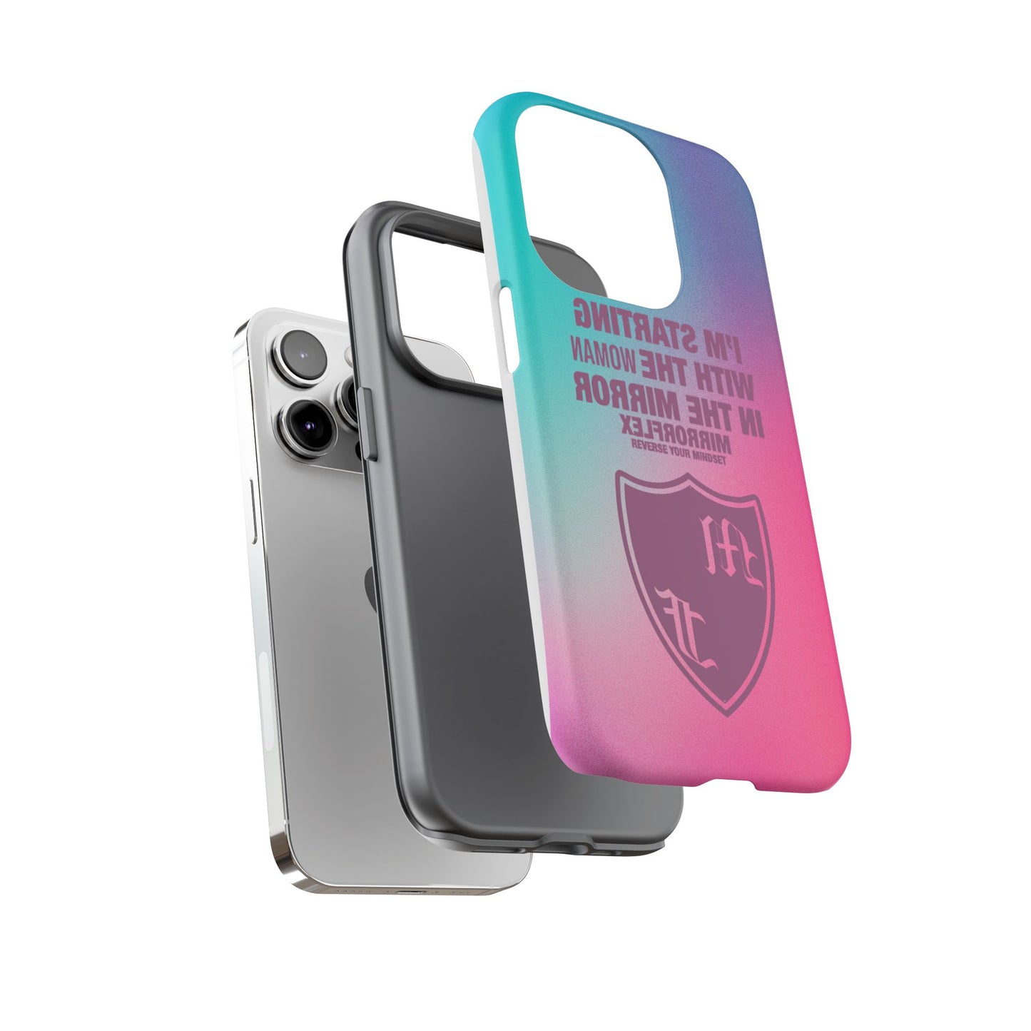 Empowering Phone Case - 'Starting with the Woman in the Mirror' Design