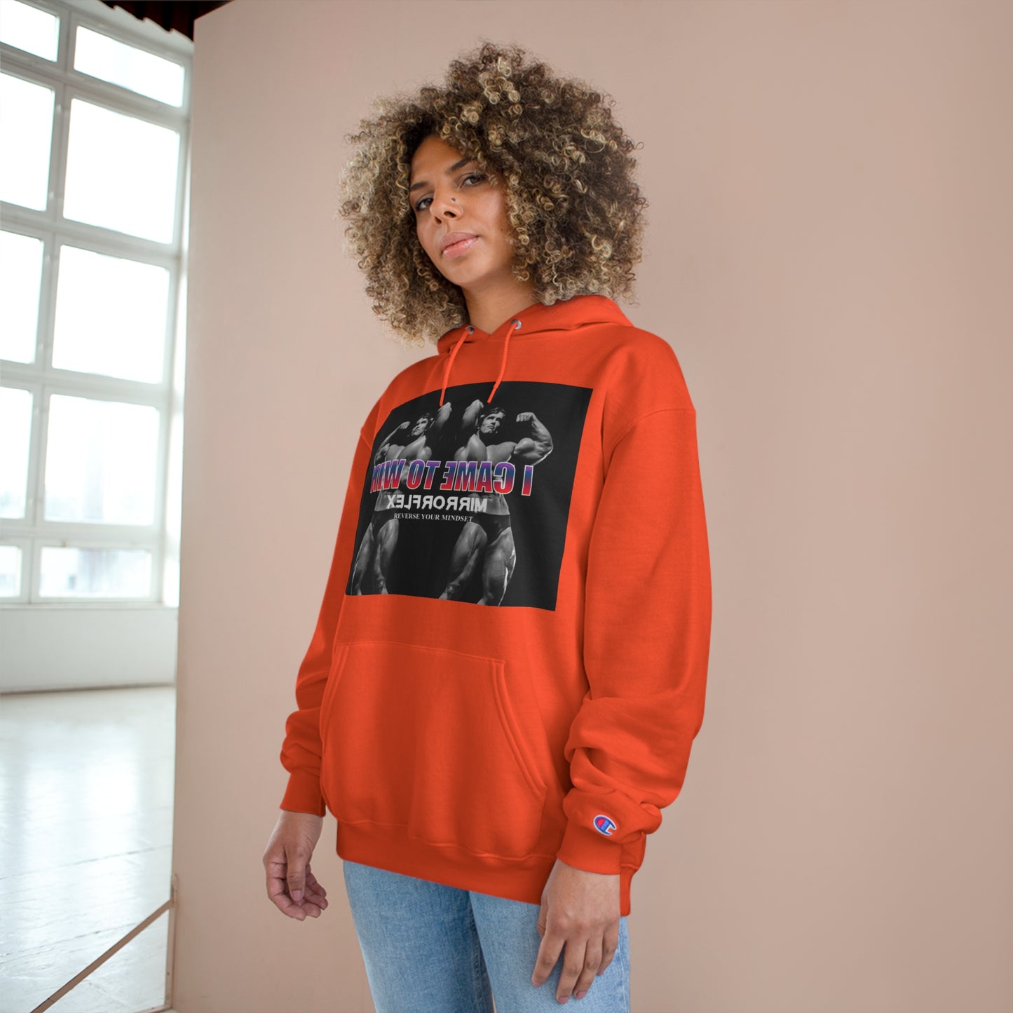 I Came to Win Champion Hoodie - Motivational Workout Wear
