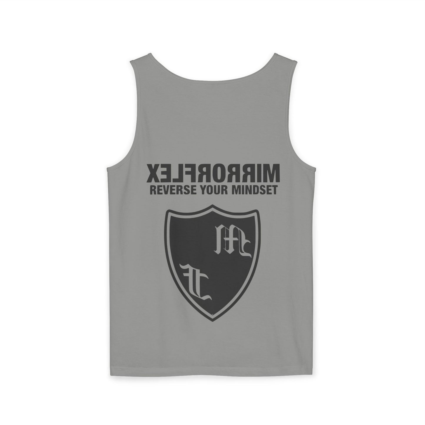Motivational Unisex Tank Top - 'Reverse Your Mindset'