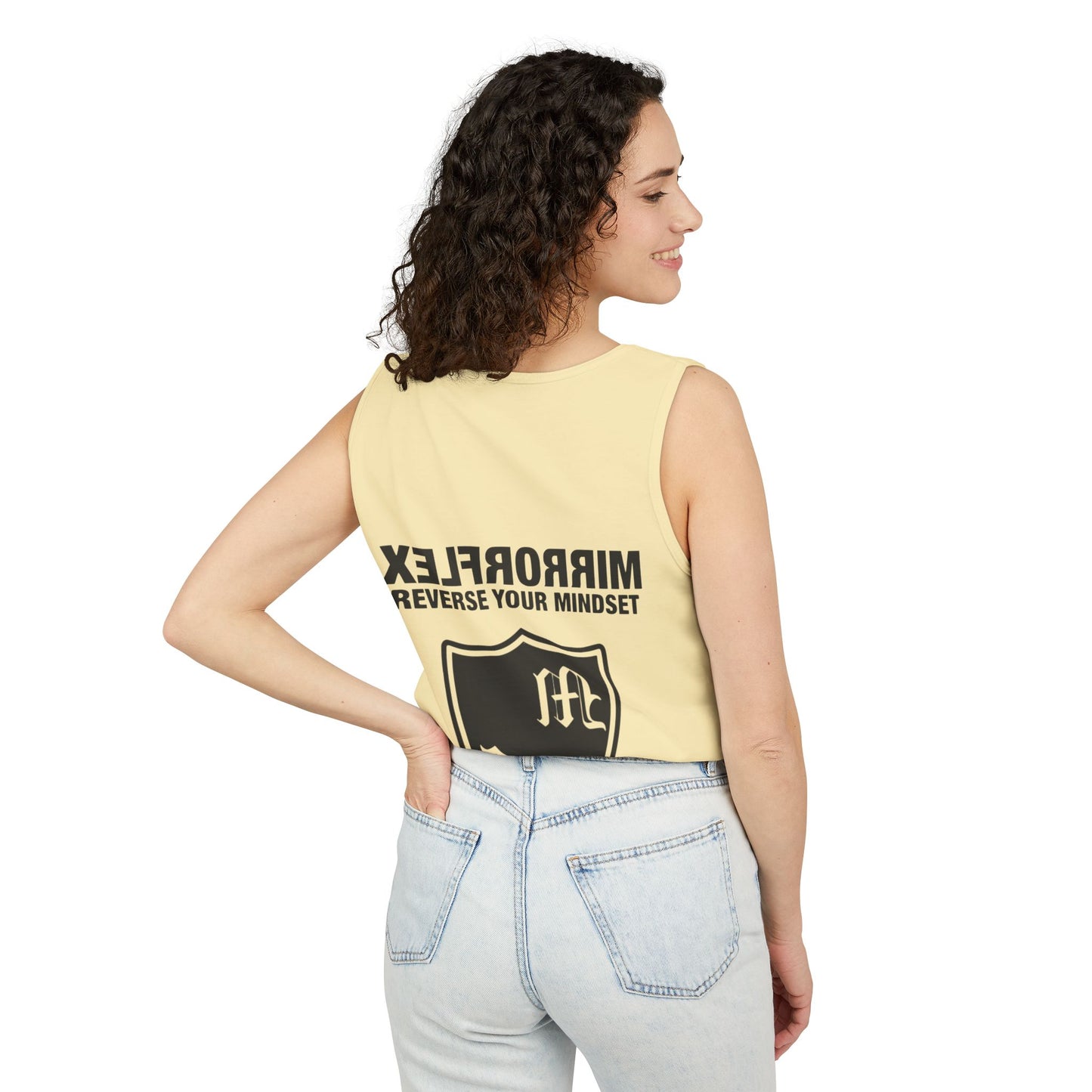 Motivational Unisex Tank Top - 'Reverse Your Mindset'