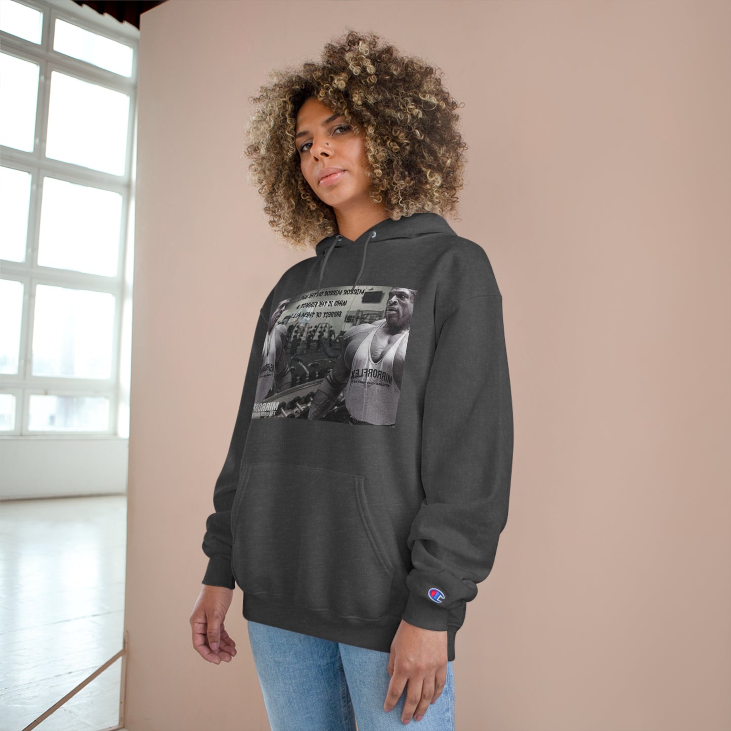 Motivational Champion Hoodie - Inspired by Strength and Determination