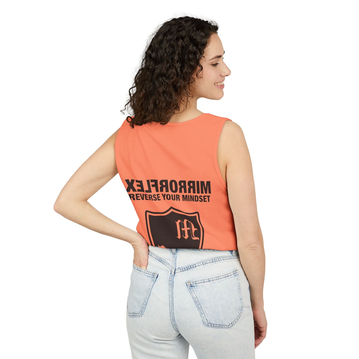 Motivational Unisex Tank Top - 'Reverse Your Mindset'