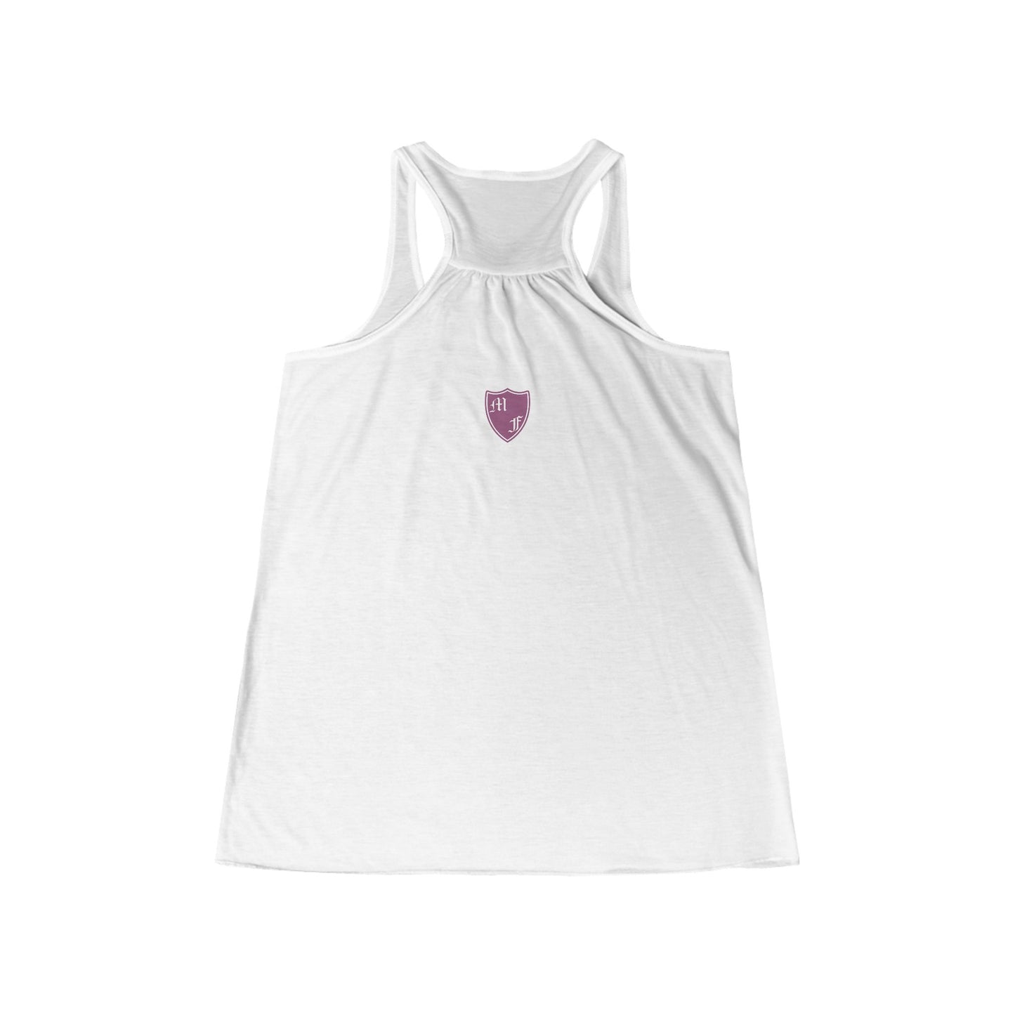 Empowerment Women's Flowy Racerback Tank - "I'm Starting With the Woman in the Mirror" Inspirational Top