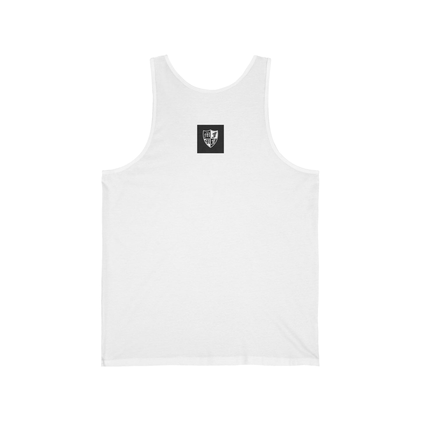Motivational Unisex Jersey Tank | Life Reflection Quote | Fitness & Casual Wear