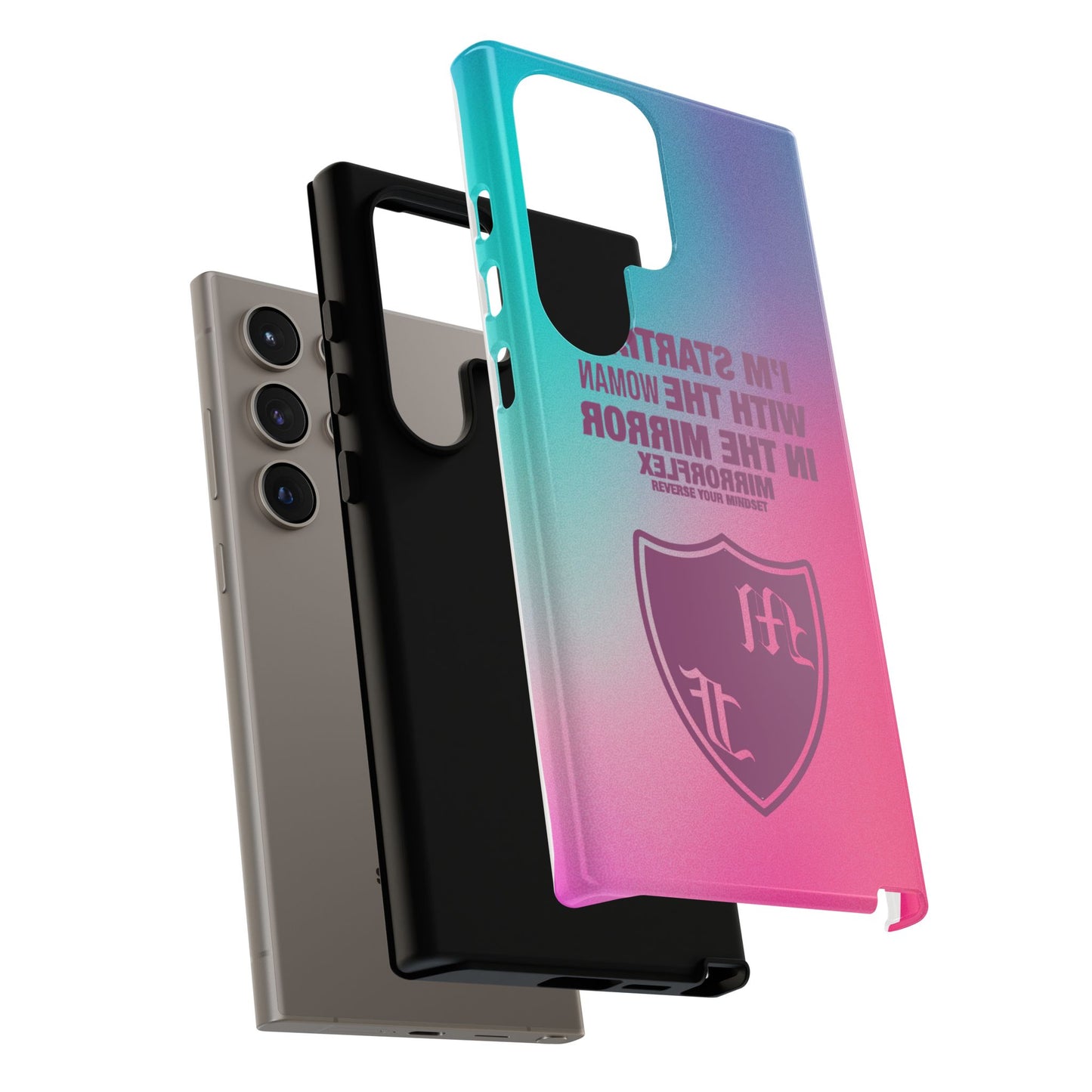 Empowering Phone Case - 'Starting with the Woman in the Mirror' Design