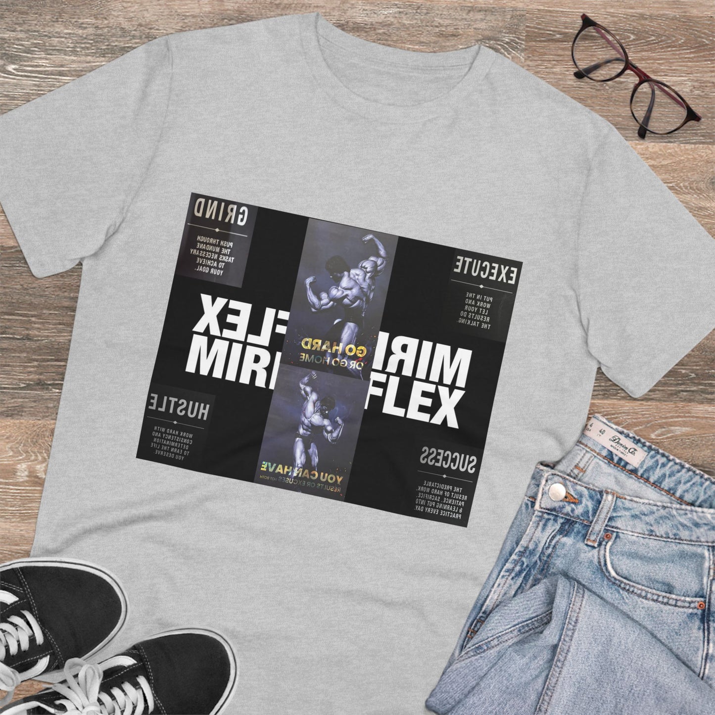 Unisex Organic Creator T-Shirt - Mirror Flex Graphic Tee