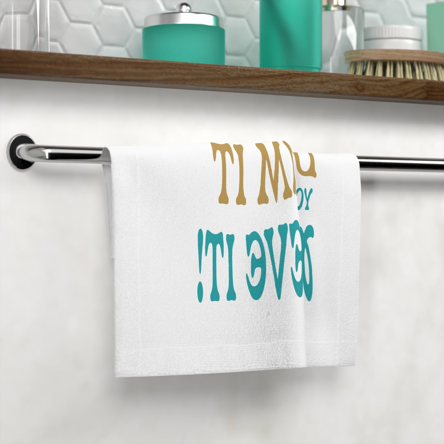Motivational Face Towel - "If You Can Dream It, You Can Achieve It!"