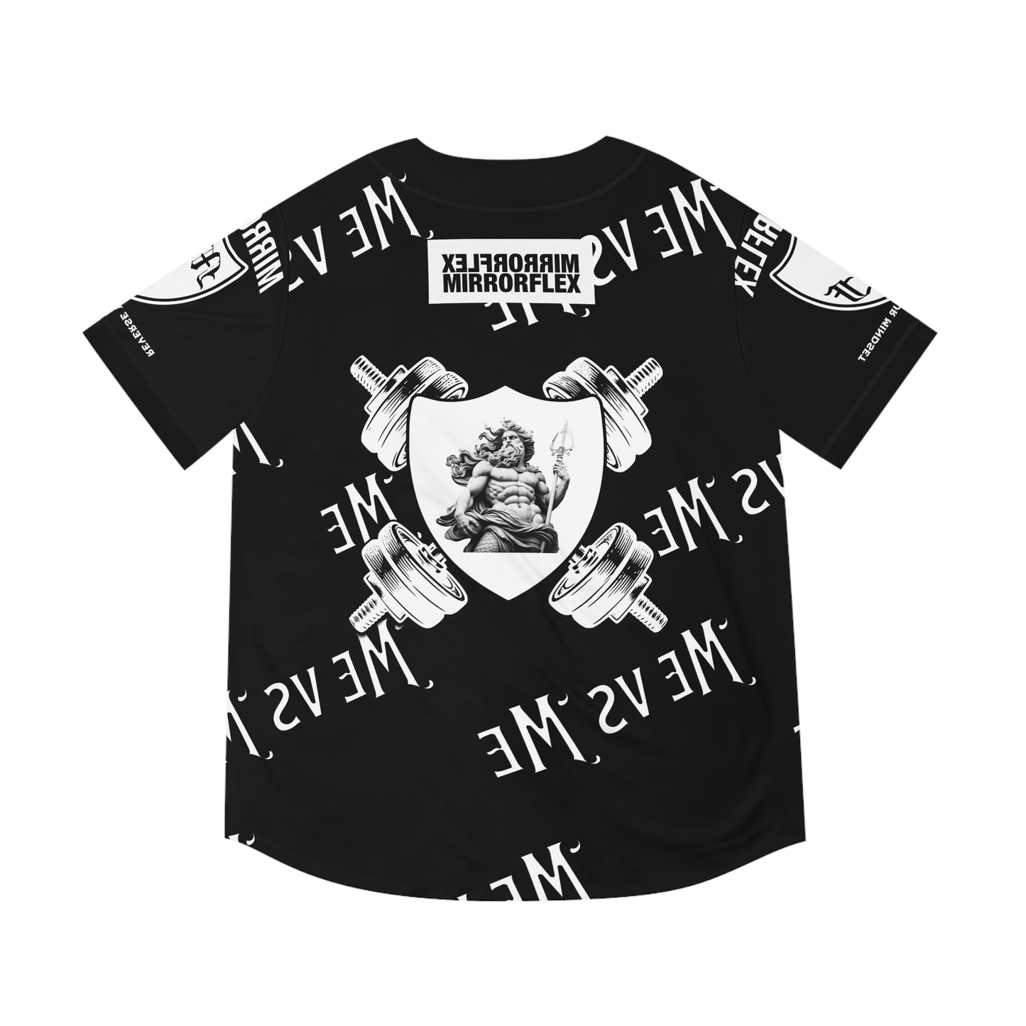 Men's Baseball Jersey - 'Reverse Your Mindset' Athletic Style