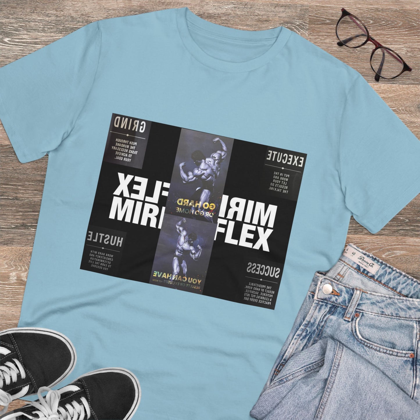 Unisex Organic Creator T-Shirt - Mirror Flex Graphic Tee