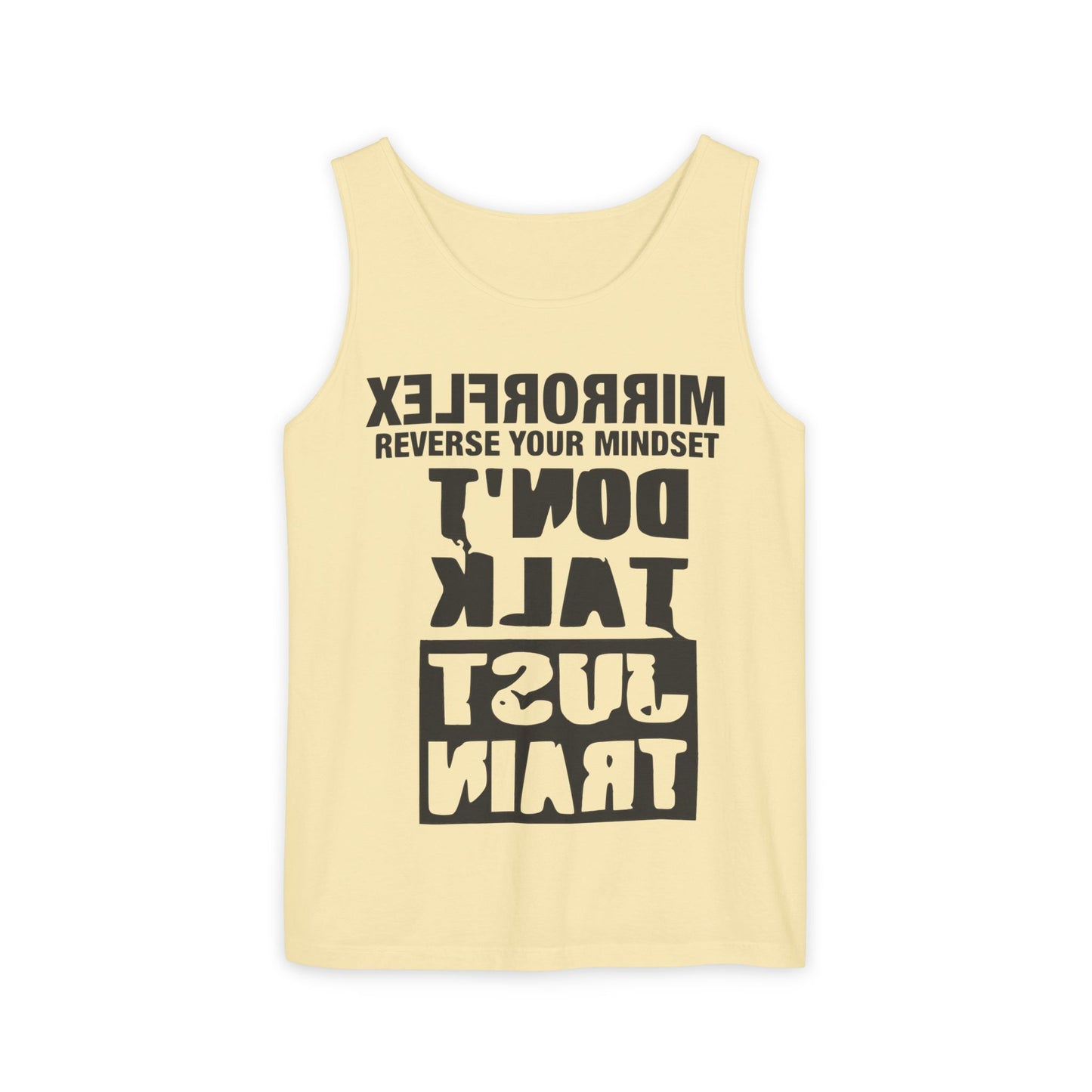 Motivational Unisex Tank Top - 'Reverse Your Mindset'