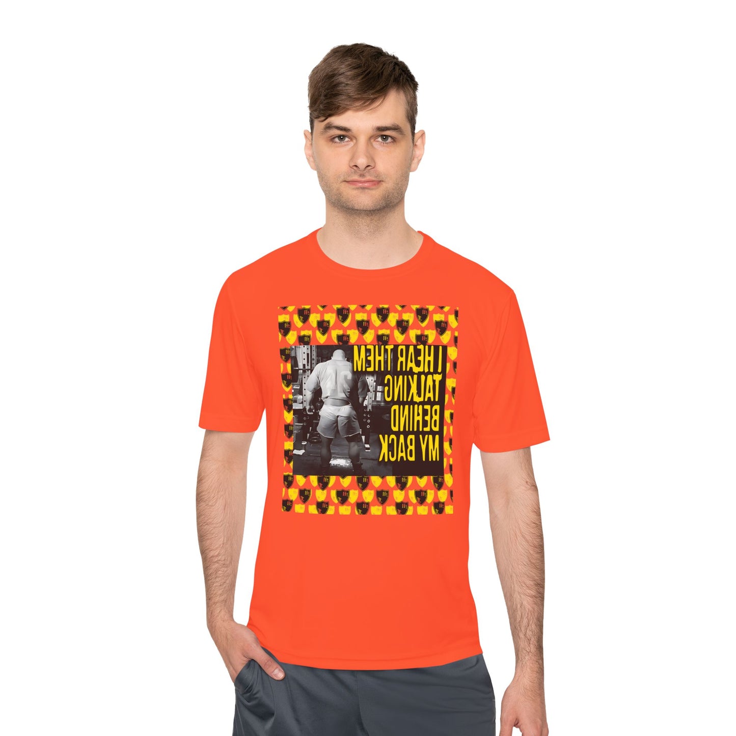 Motivational Unisex Moisture Wicking Tee - Workout & Fitness Gear