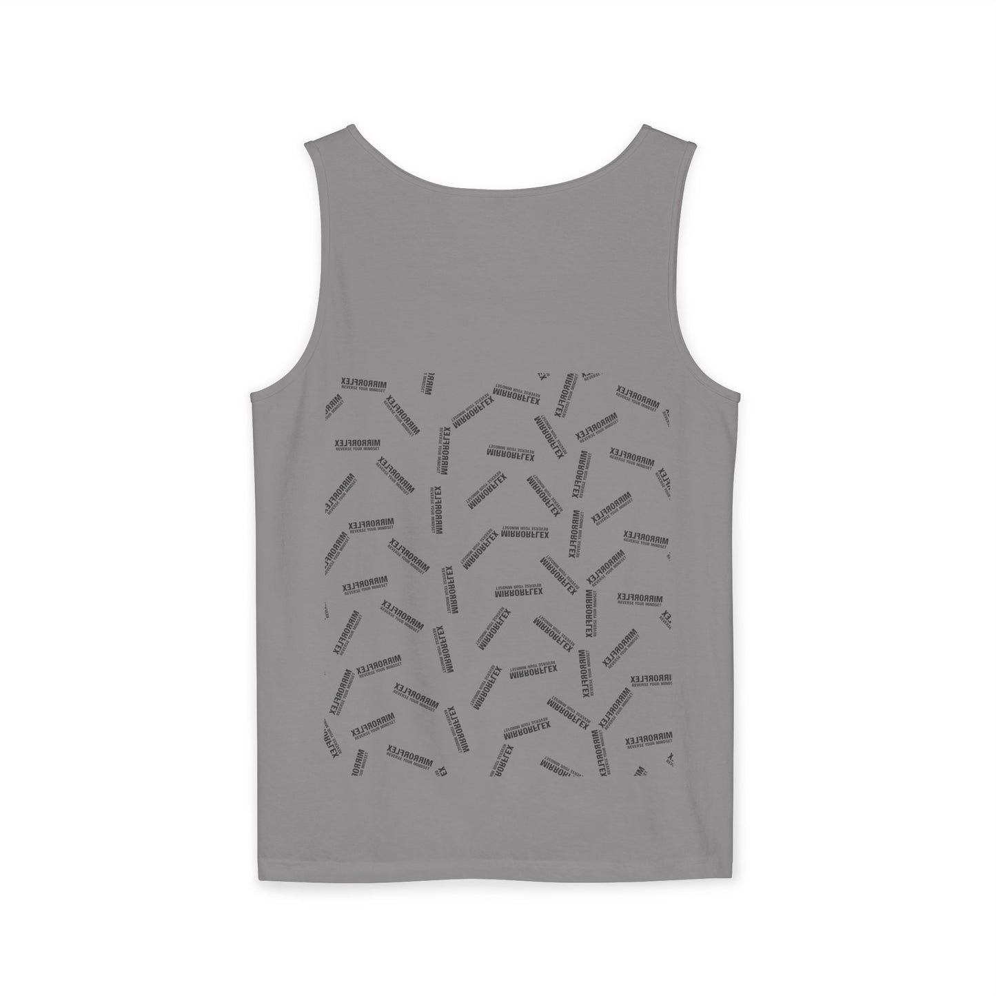 Unisex Garment-Dyed Tank Top - 'F*ck It, Lift That Sh*t' Motivational Workout Tee
