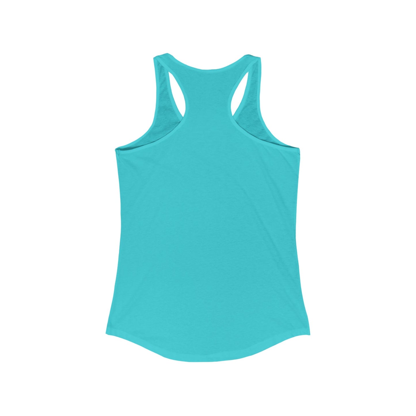 Inspirational Racerback Tank Top - "Don't Count the Days, Make the Days Count"