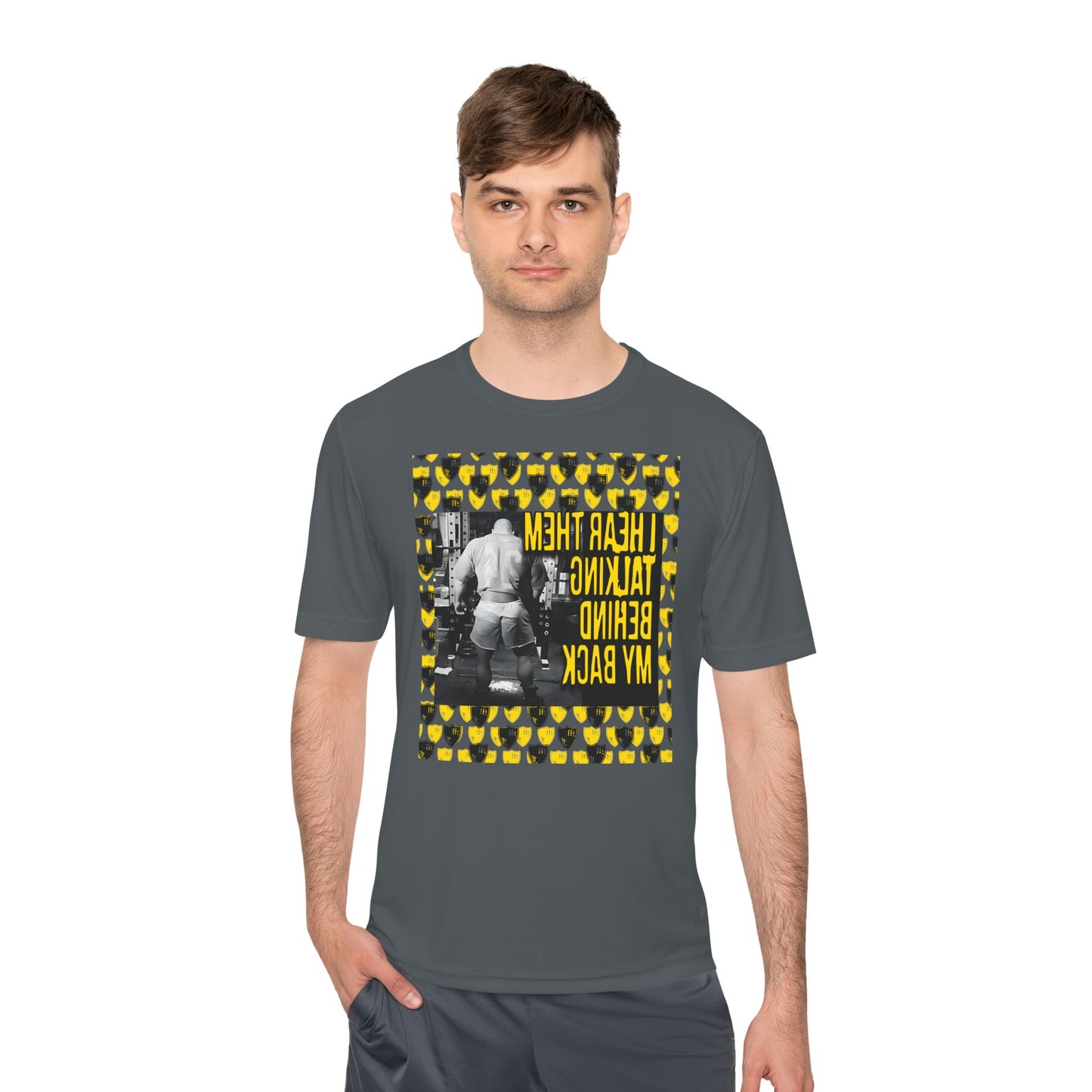 Motivational Unisex Moisture Wicking Tee - Workout & Fitness Gear