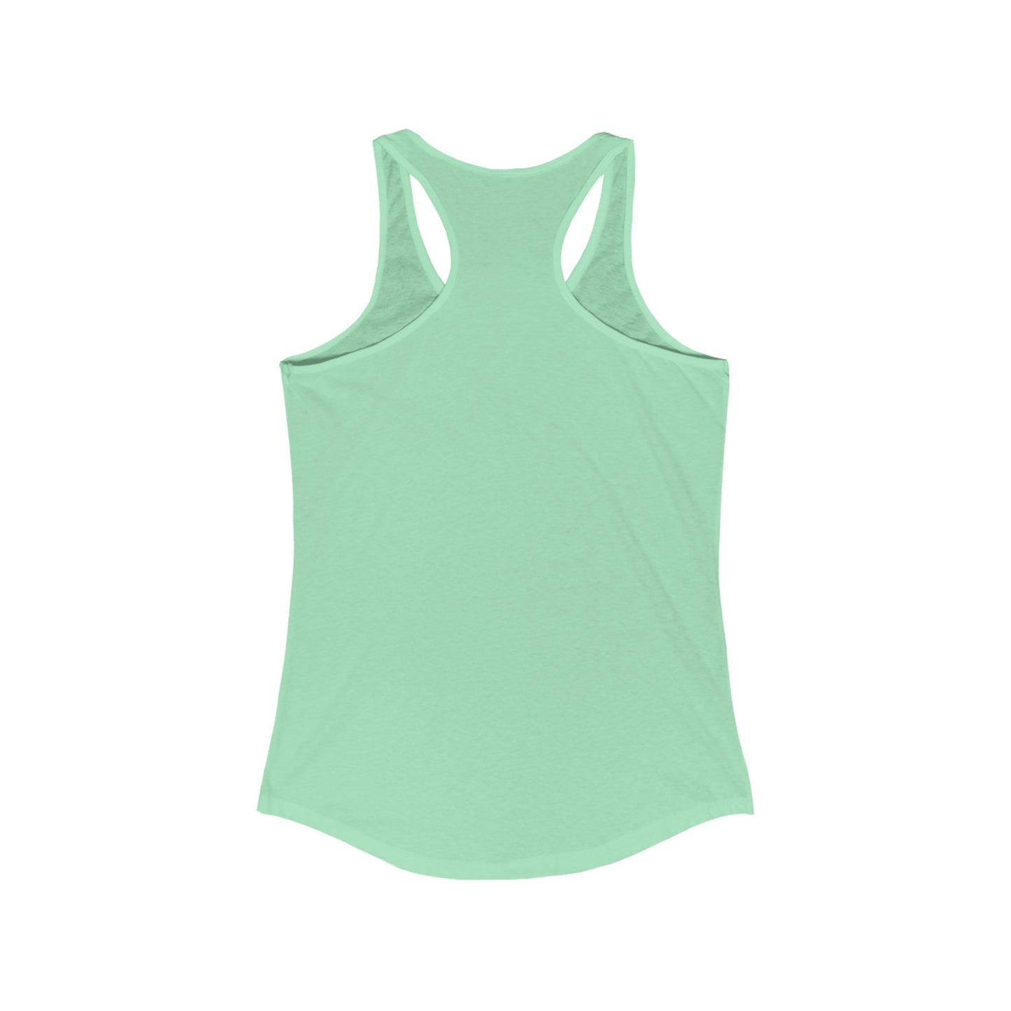 Inspirational Racerback Tank Top - "Don't Count the Days, Make the Days Count"