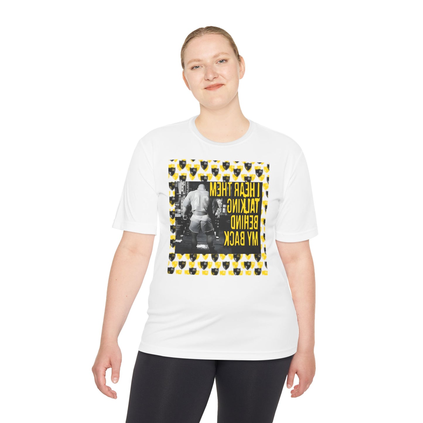 Motivational Unisex Moisture Wicking Tee - Workout & Fitness Gear