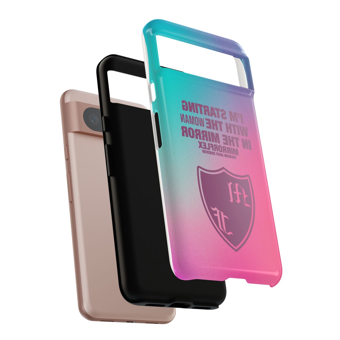 Empowering Phone Case - 'Starting with the Woman in the Mirror' Design