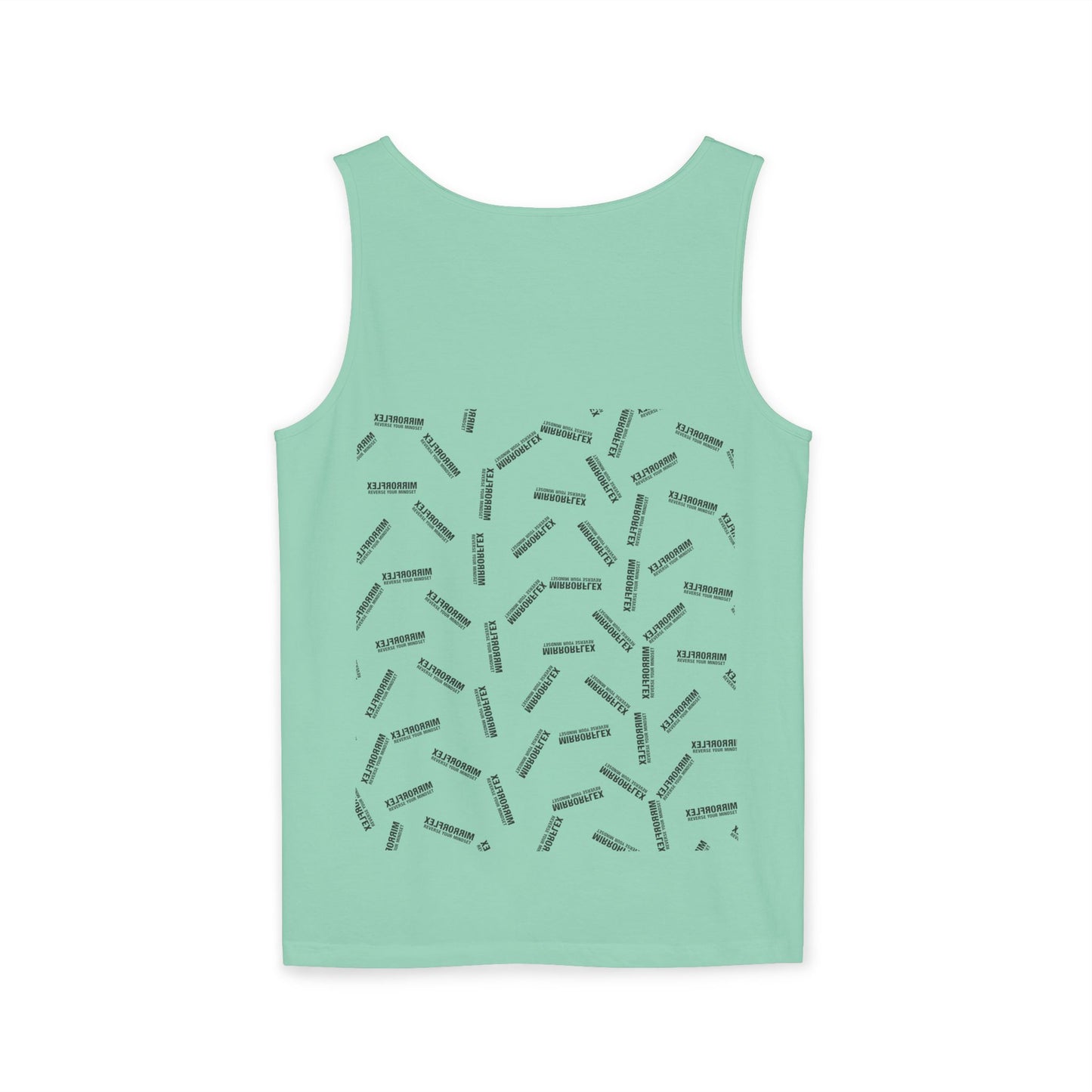 Unisex Garment-Dyed Tank Top - 'F*ck It, Lift That Sh*t' Motivational Workout Tee