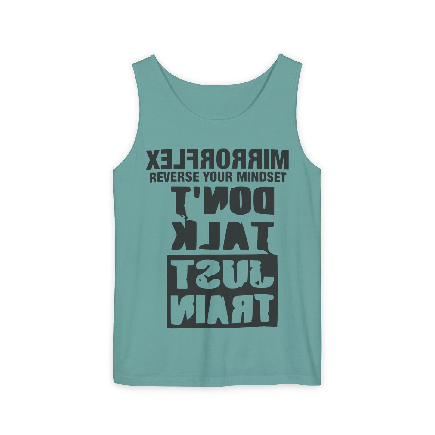 Motivational Unisex Tank Top - 'Reverse Your Mindset'