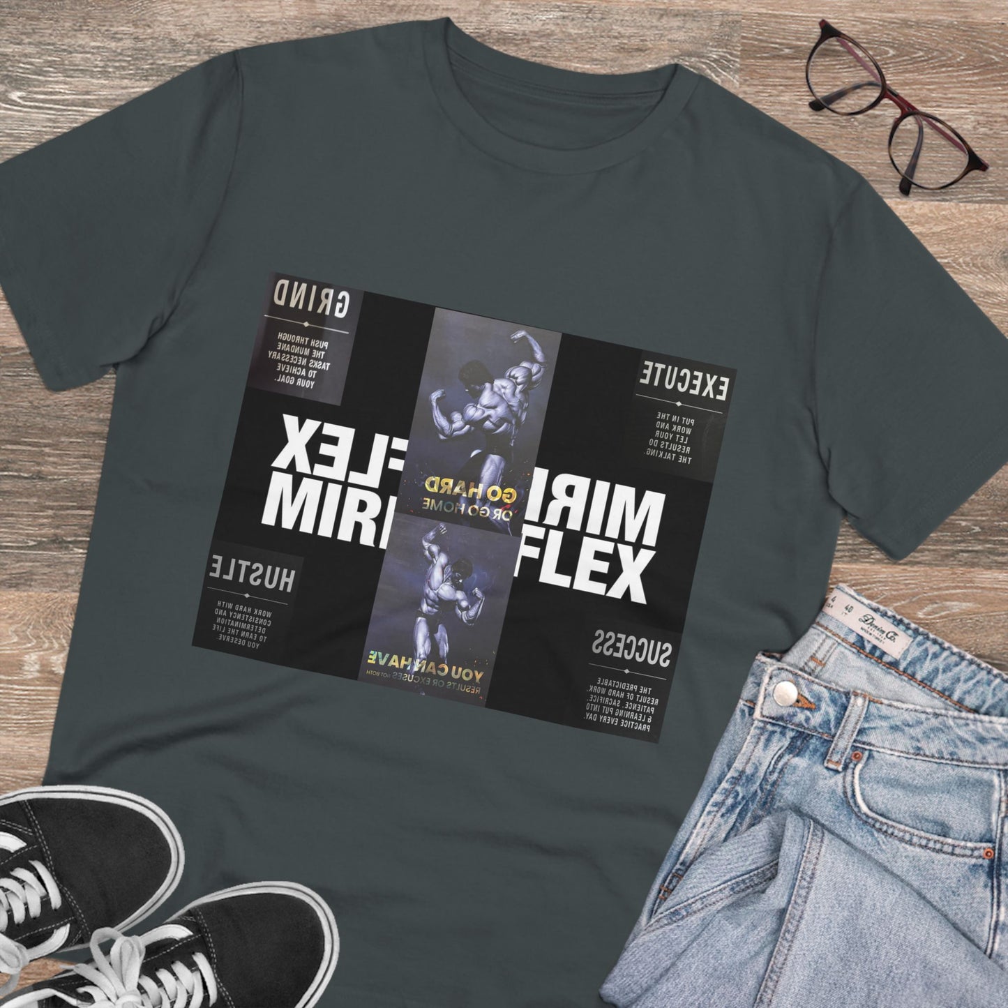 Unisex Organic Creator T-Shirt - Mirror Flex Graphic Tee