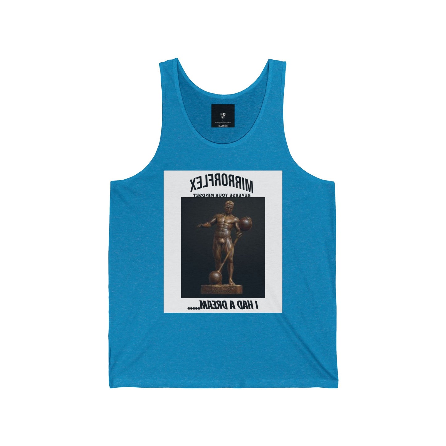 Inspirational Fitness Tank - "I Had A Dream" Unisex Jersey Tank