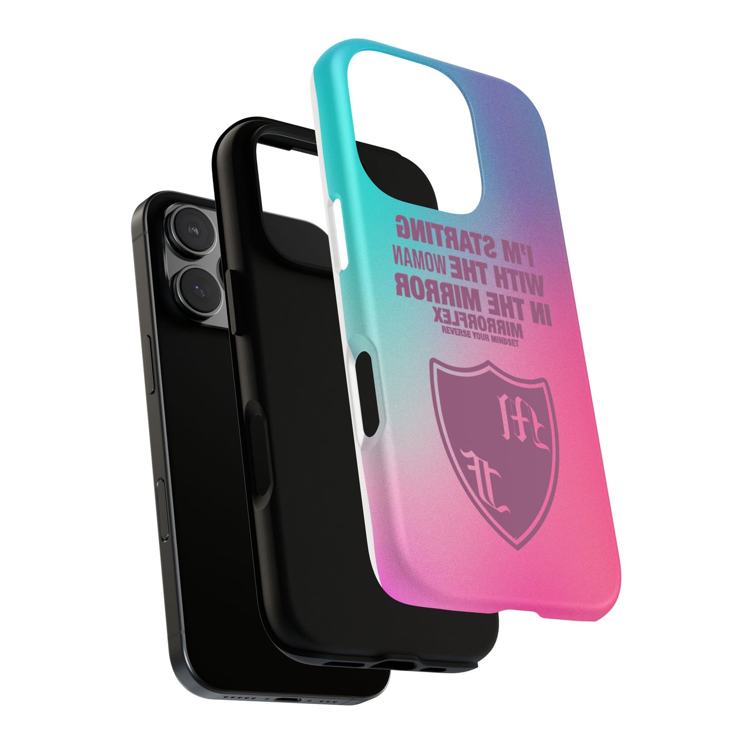 Empowering Phone Case - 'Starting with the Woman in the Mirror' Design