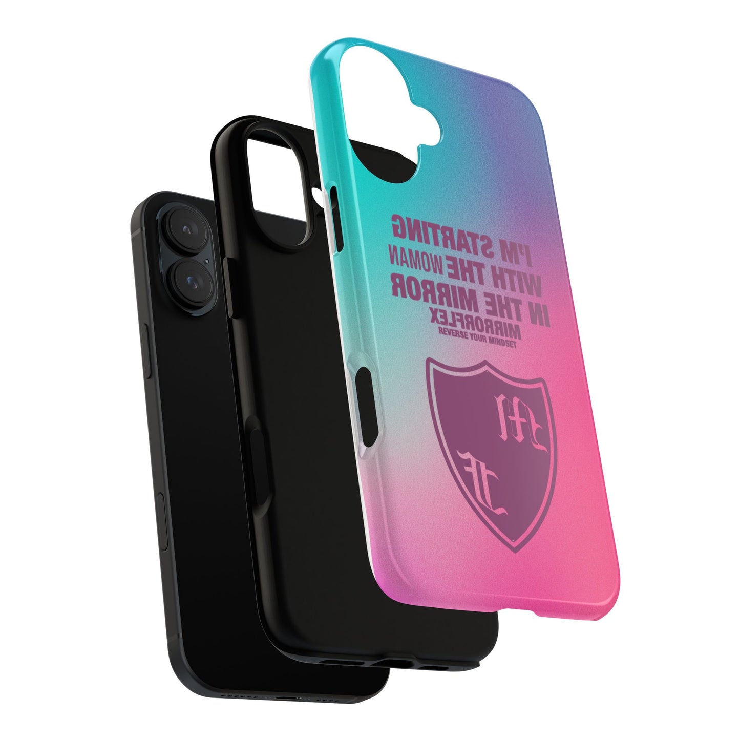 Empowering Phone Case - 'Starting with the Woman in the Mirror' Design
