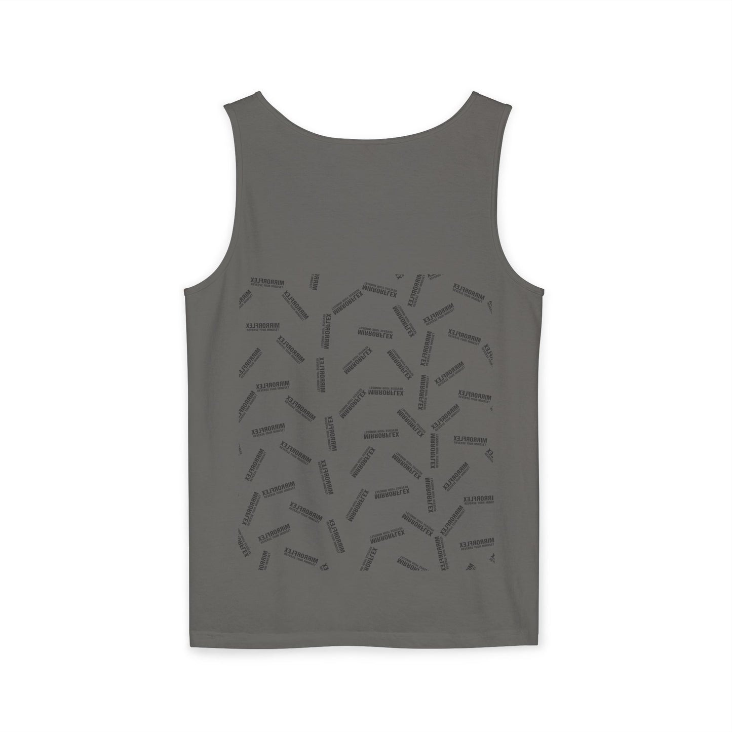 Unisex Garment-Dyed Tank Top - 'F*ck It, Lift That Sh*t' Motivational Workout Tee