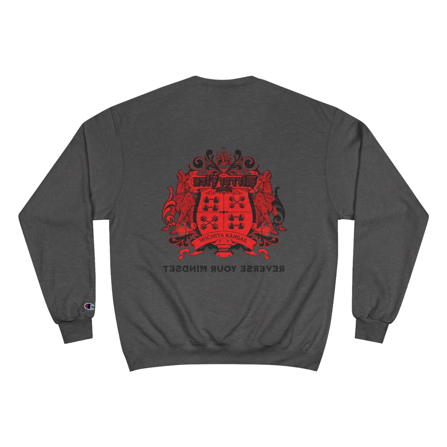 Champion Sweatshirt - 'No One Remembers the Outsider' Statement Crewneck - Stylish, Comfortable, Perfect for Friends and Family Gatherings