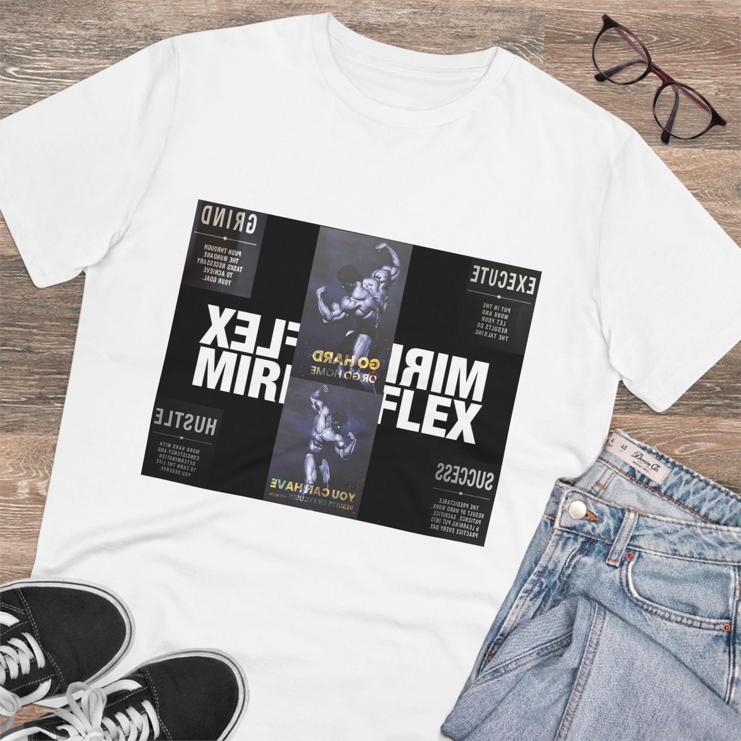 Unisex Organic Creator T-Shirt - Mirror Flex Graphic Tee