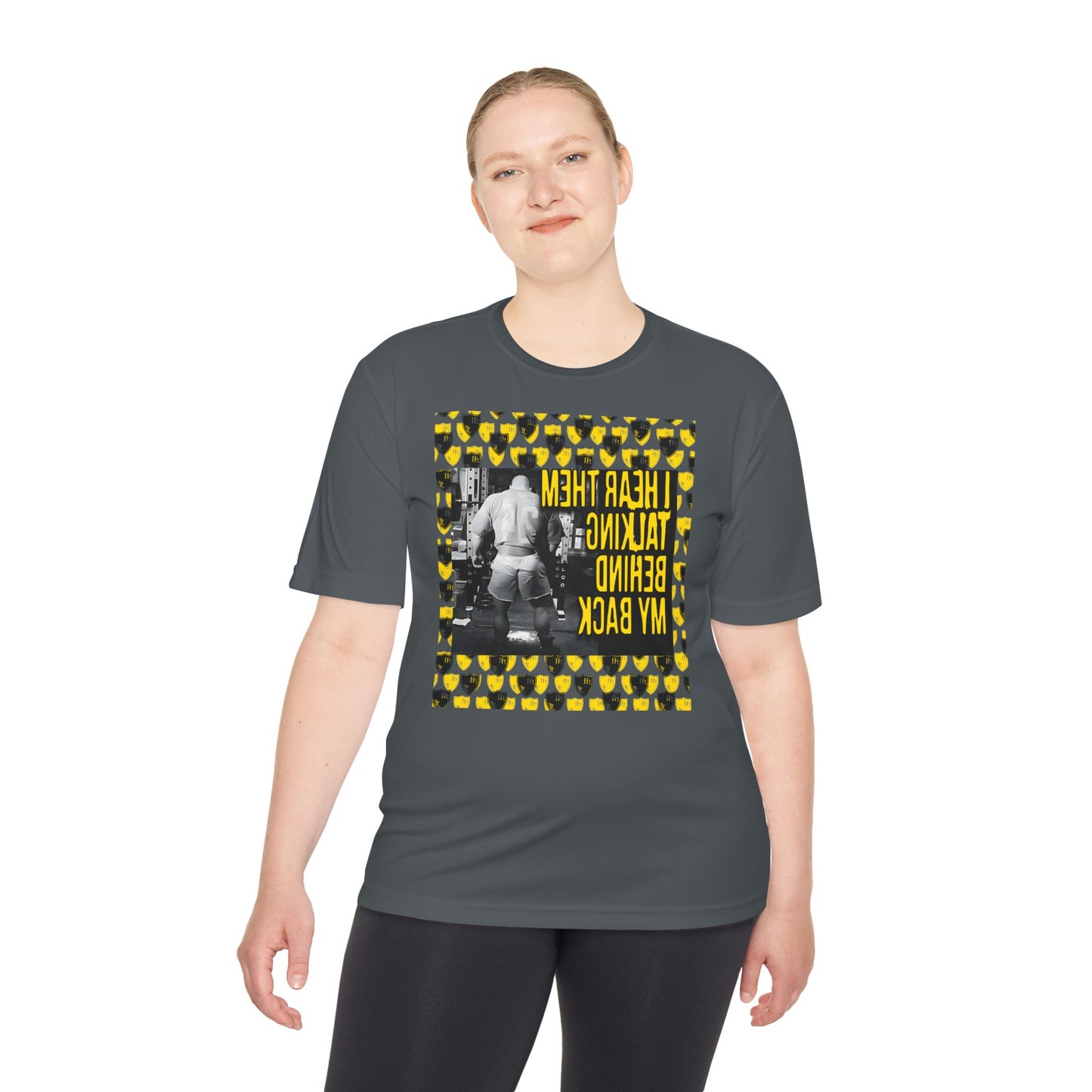 Motivational Unisex Moisture Wicking Tee - Workout & Fitness Gear