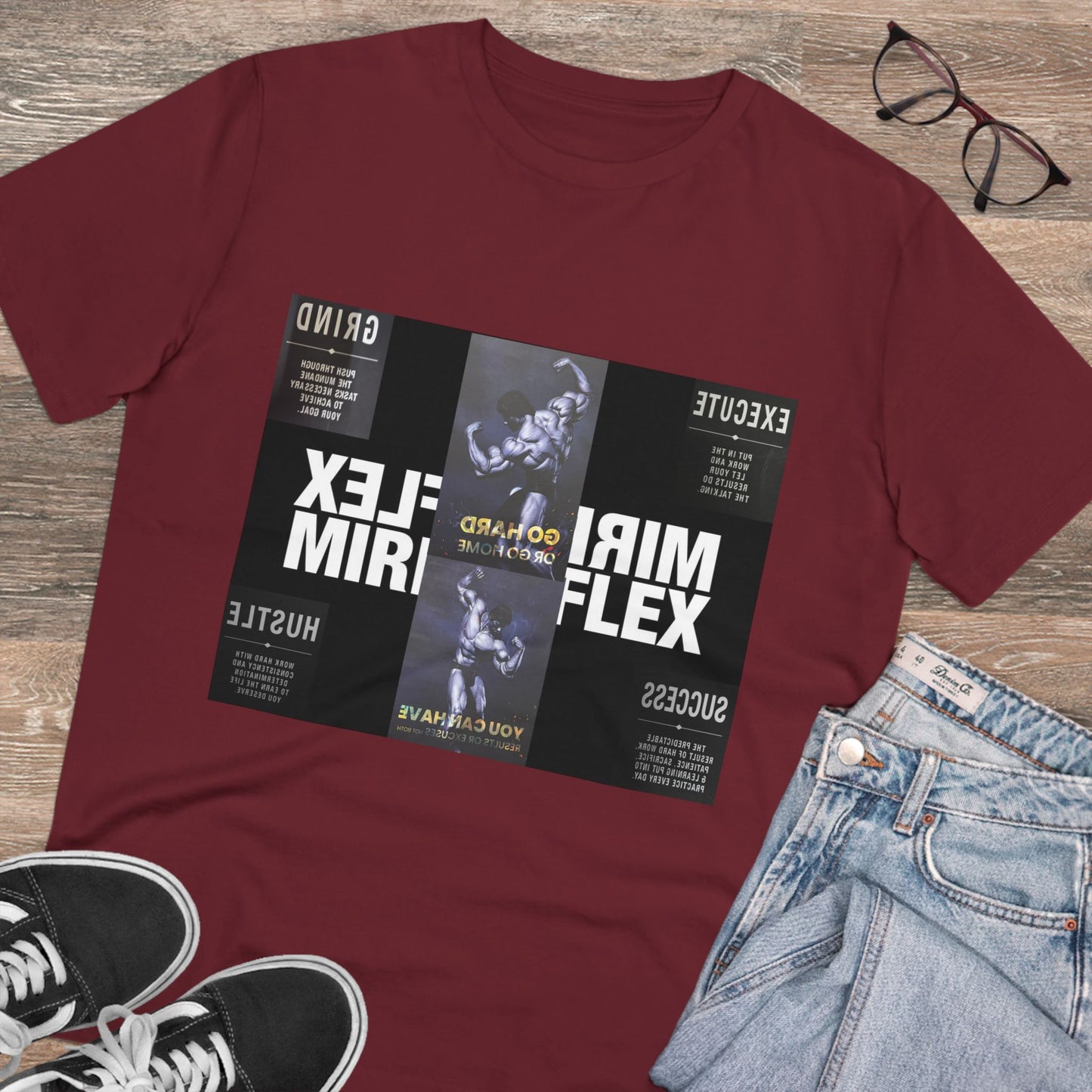 Unisex Organic Creator T-Shirt - Mirror Flex Graphic Tee