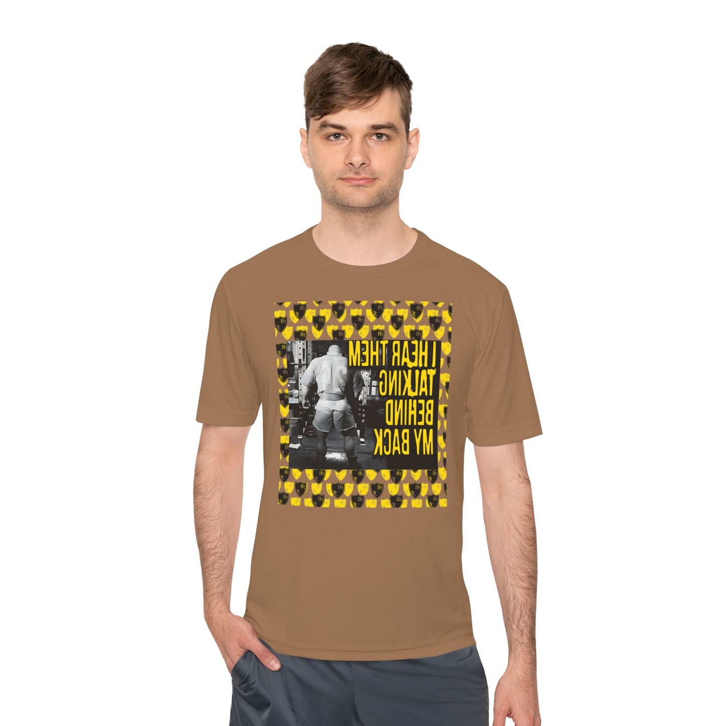 Motivational Unisex Moisture Wicking Tee - Workout & Fitness Gear