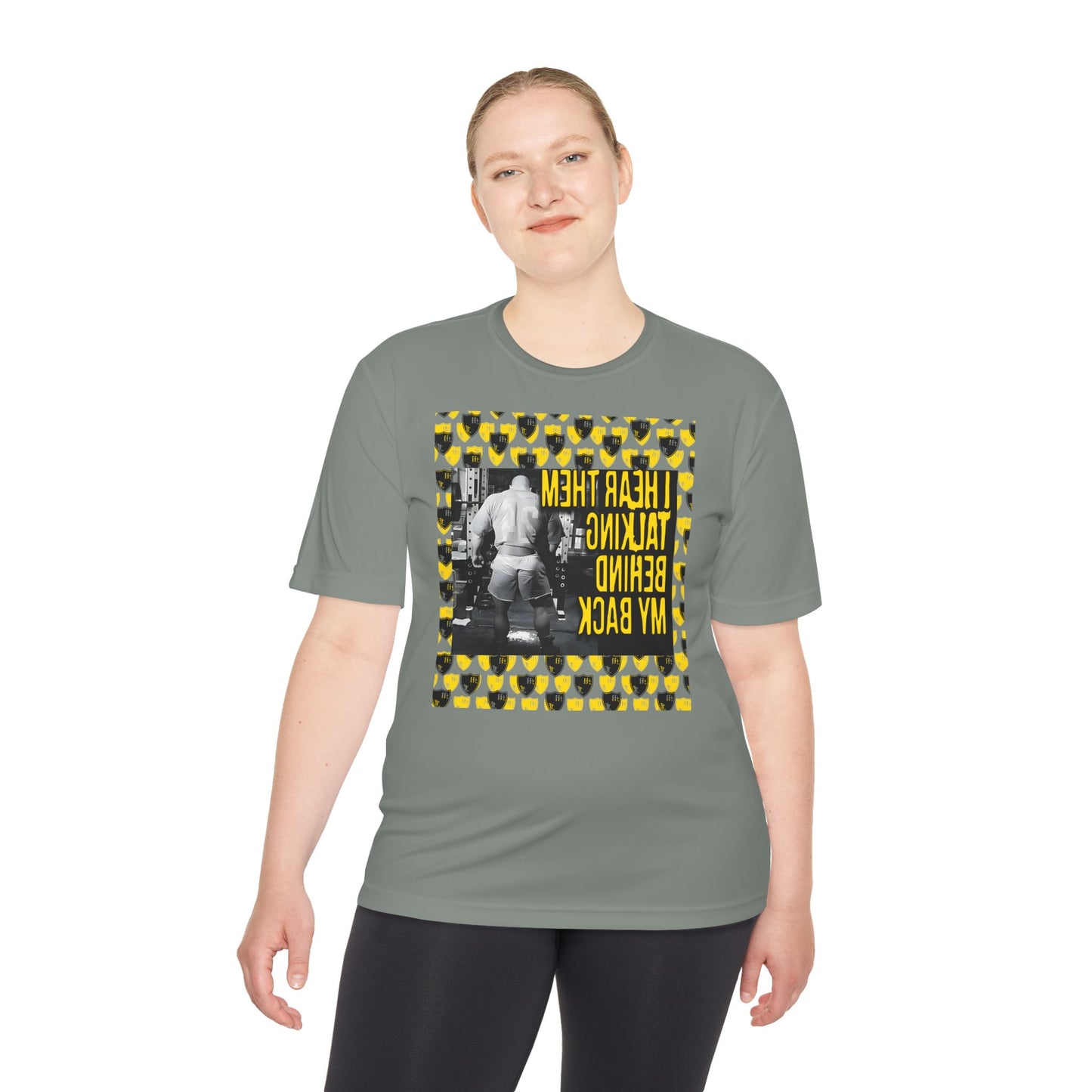 Motivational Unisex Moisture Wicking Tee - Workout & Fitness Gear
